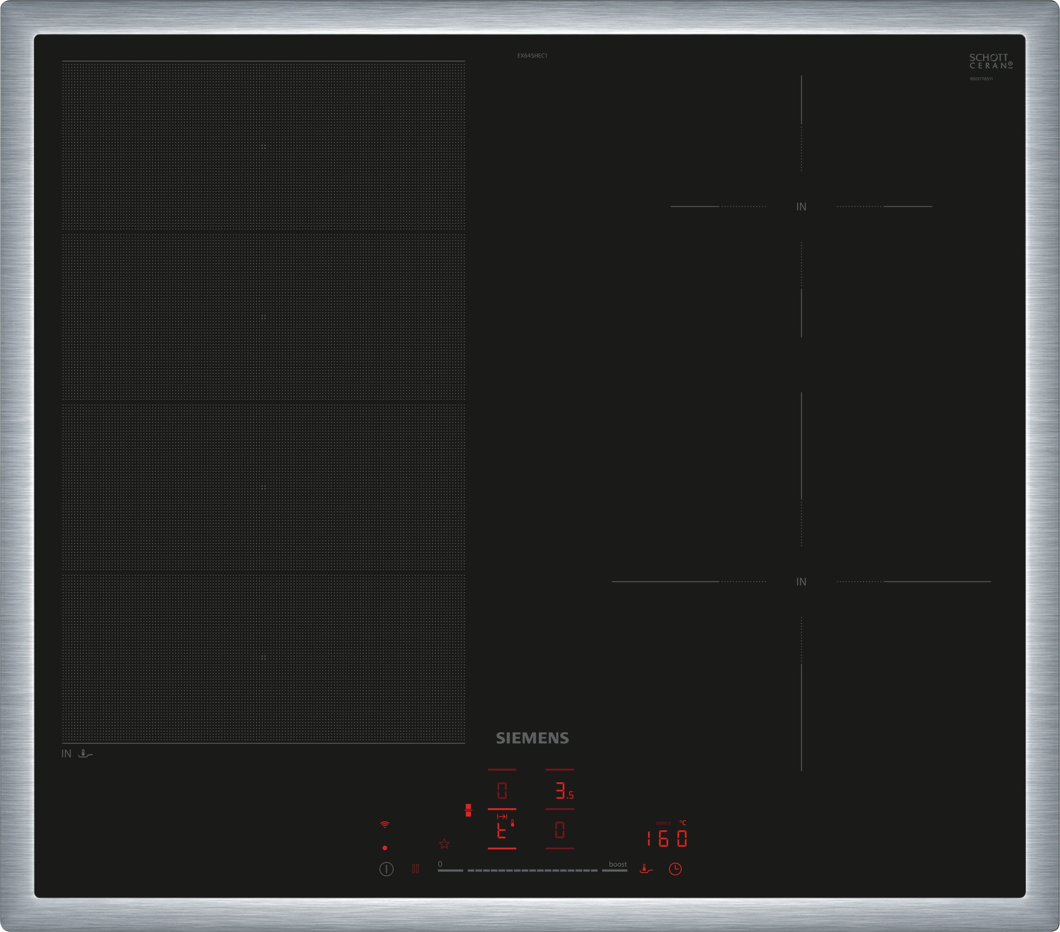 SIEMENS Induktions-Kochfeld iQ700 EX645HEC1E