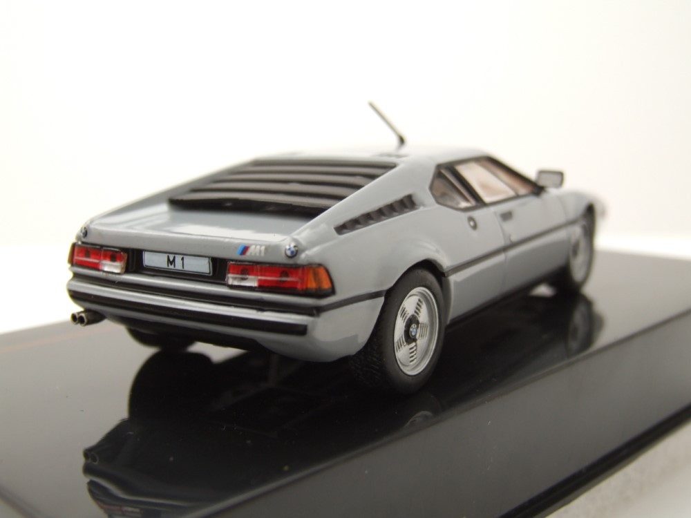 ixo Models Modellauto BMW M1 1978 grau, Maßstab 1:43