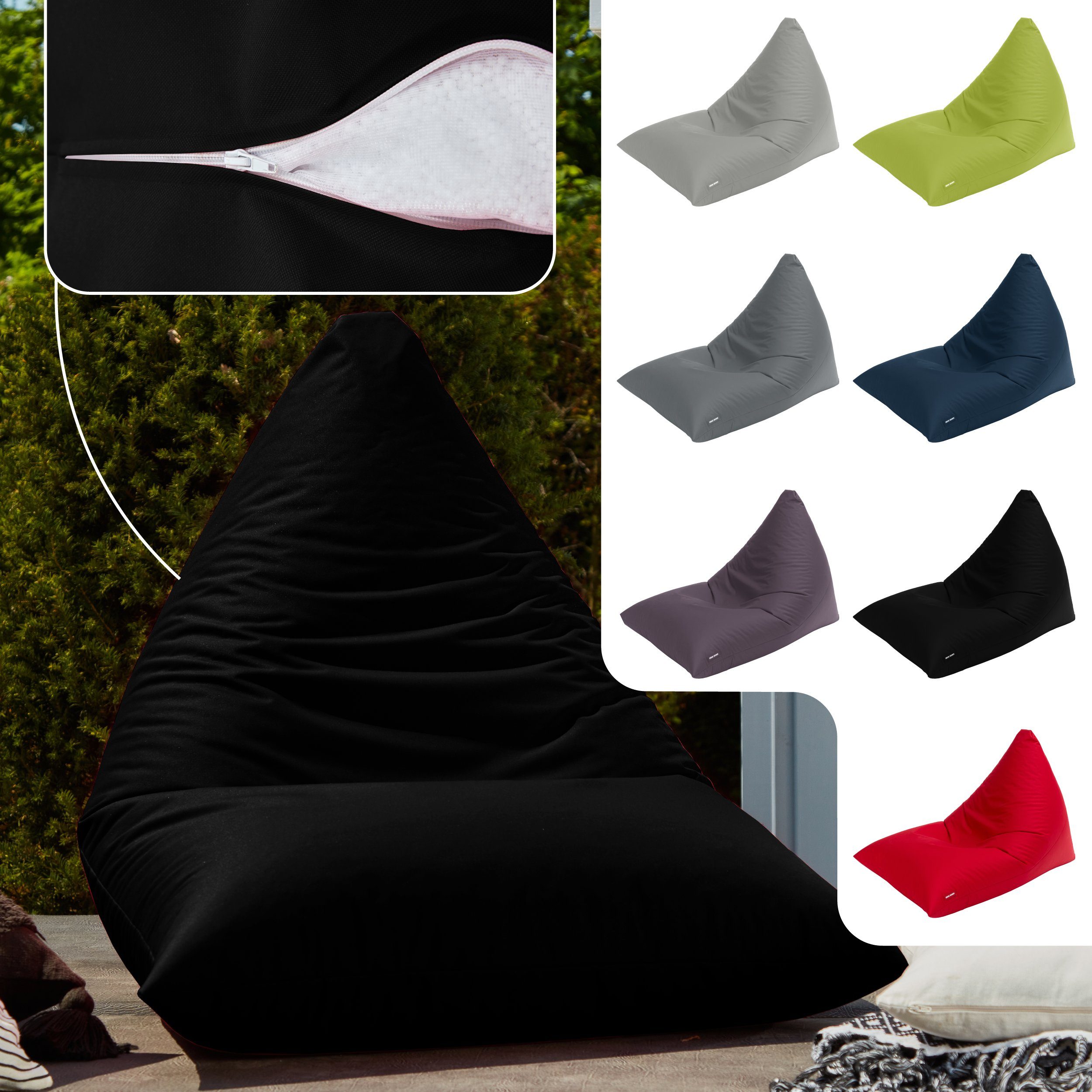 Green Bean Sitzsack Sitzsack Indoor & günstig online kaufen