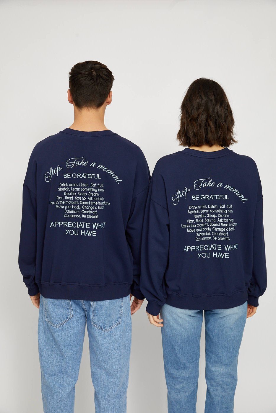 MAZINE Sweatshirt ROCKLAND SWEATER Blau Unisex Sweatshirt