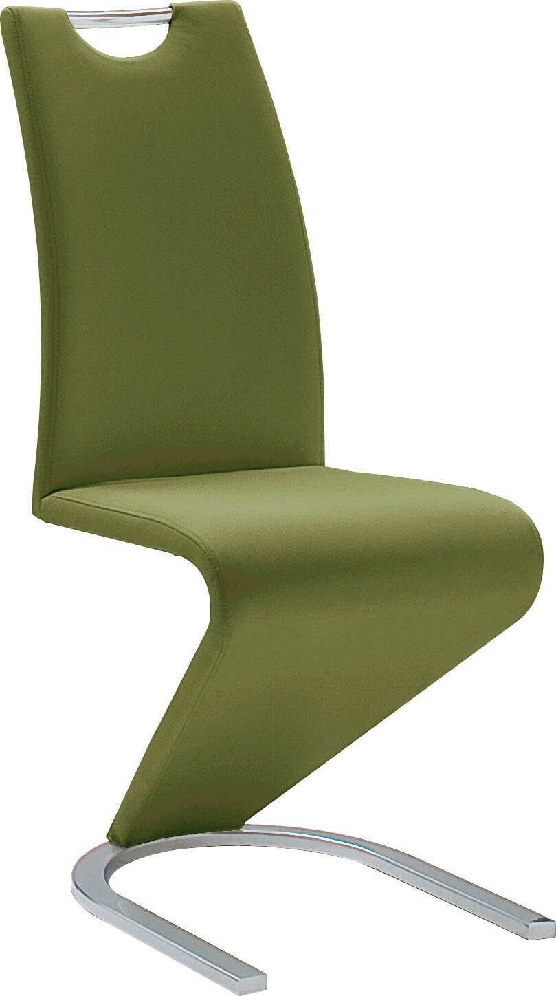 MCA furniture Freischwinger 4er-, Stuhl belastbar 2 2er-, Amado 6er-Set, St), Kg (Set, bis olive 120