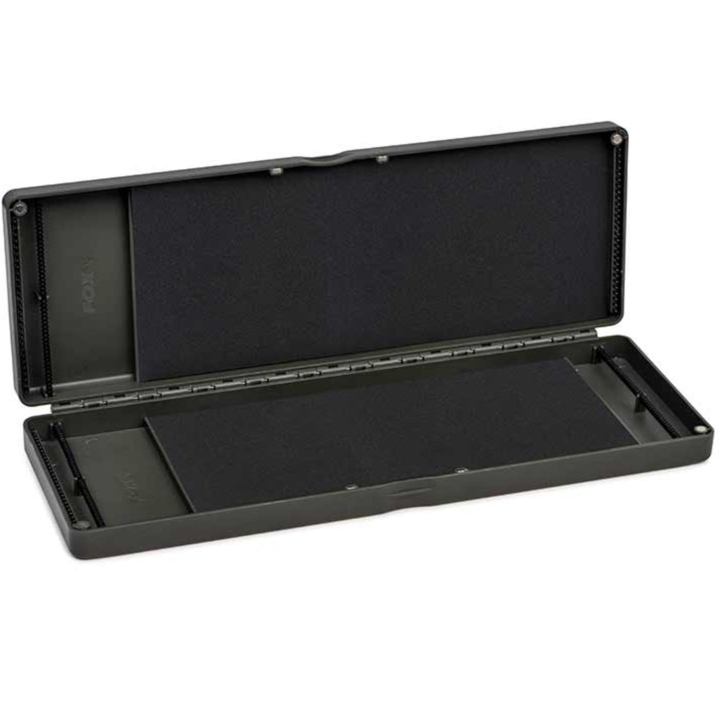 FOX International Angelkoffer Fox Edges Large rig box inc 50 pins 35.5x13x3.5cm - Vorfachbox