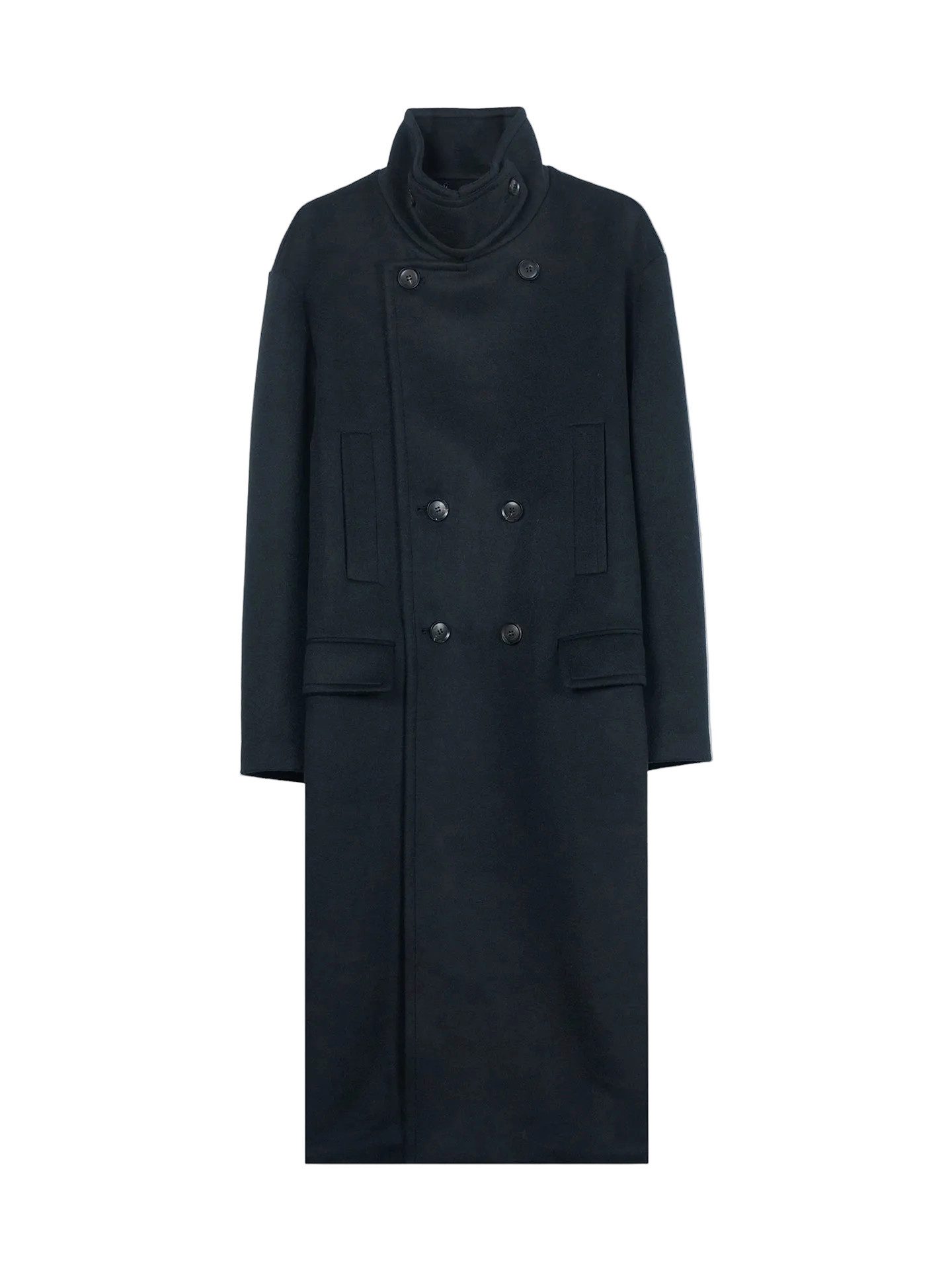 Wollmantel Unisex Kaschmir Trenchcoat