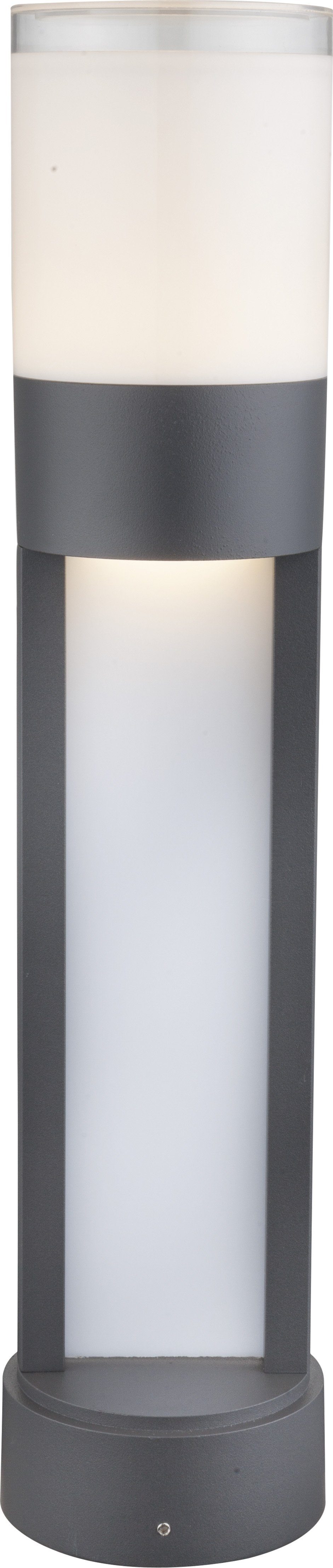Globo Gartenleuchte GLOBO LED-Sockelleuchte Sockellampe Aluminiumdruckguss 50 cm 34012