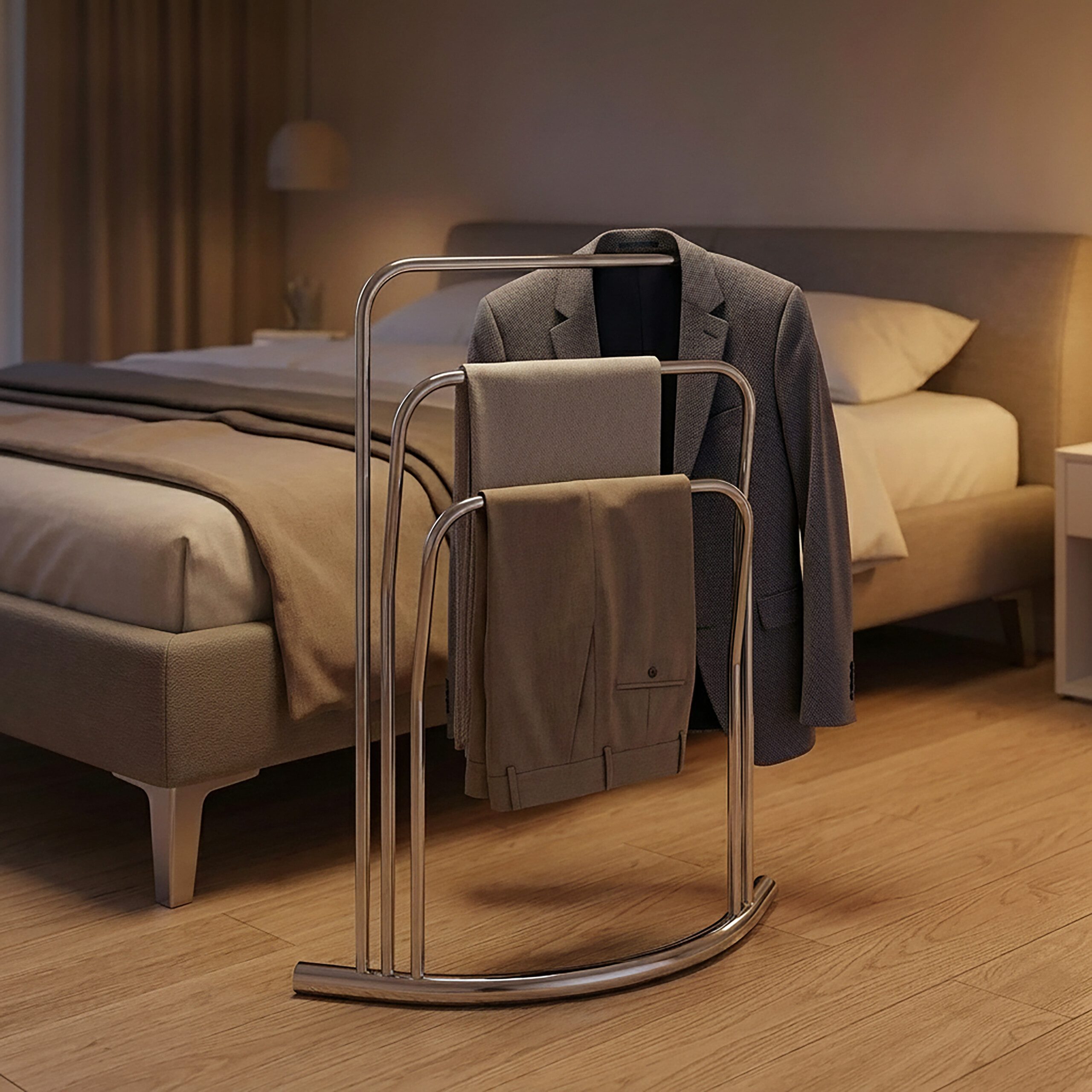 relaxdays Handtuchständer CURVY