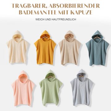 Daisred Kapuzenhandtuch Baby Kinder, Saugfähig Badeponcho Geschenk Junge, (1-St)