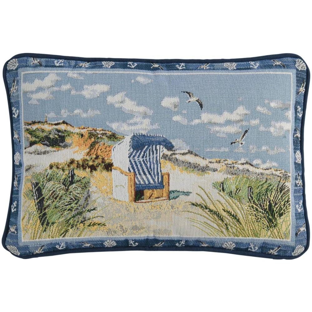 sander table + home Dekokissen Gobelin Beach Chair 32 x 48 cm von Sander
