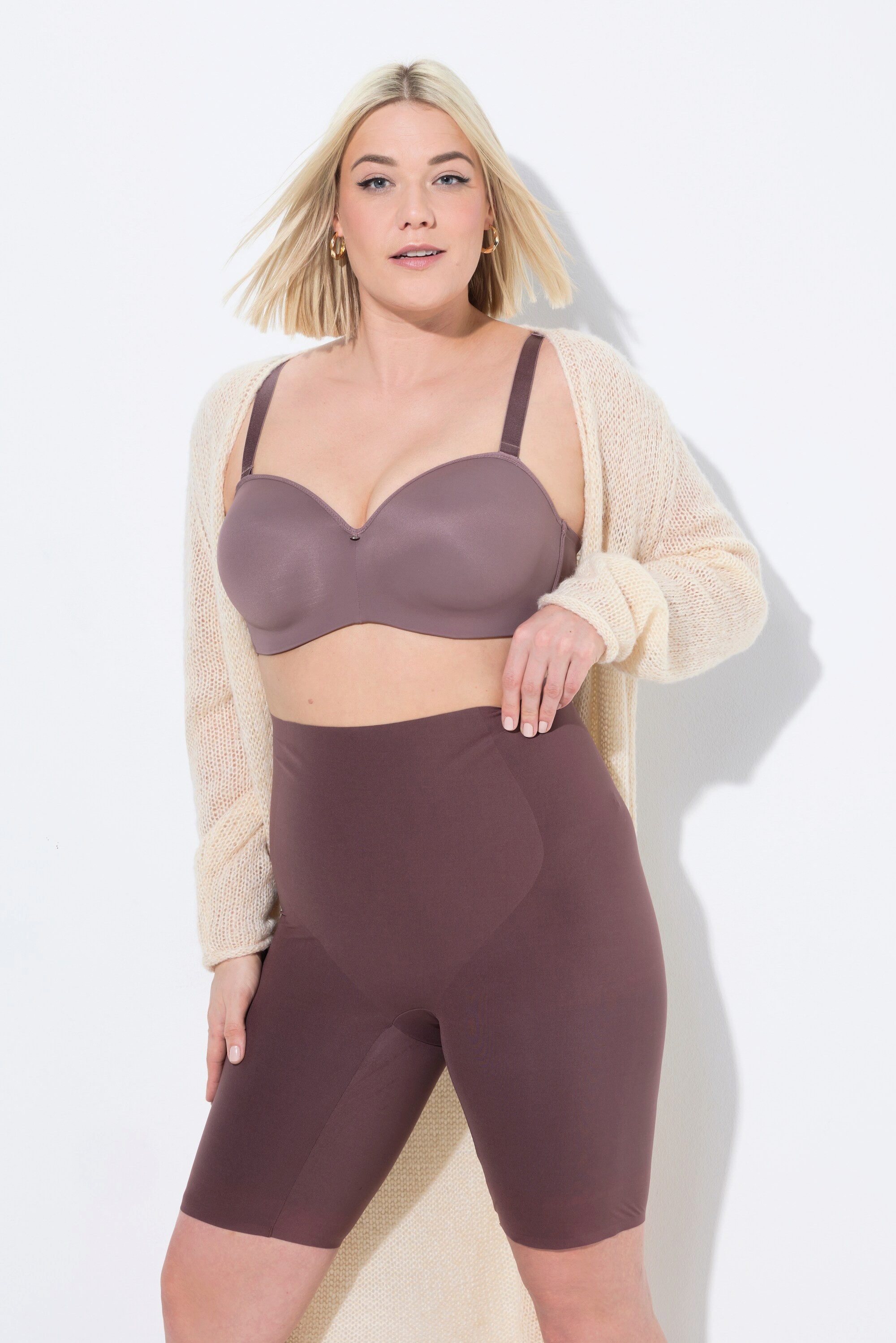 Miederhose Panty langes Bein glatte Kanten Stretchkomfort