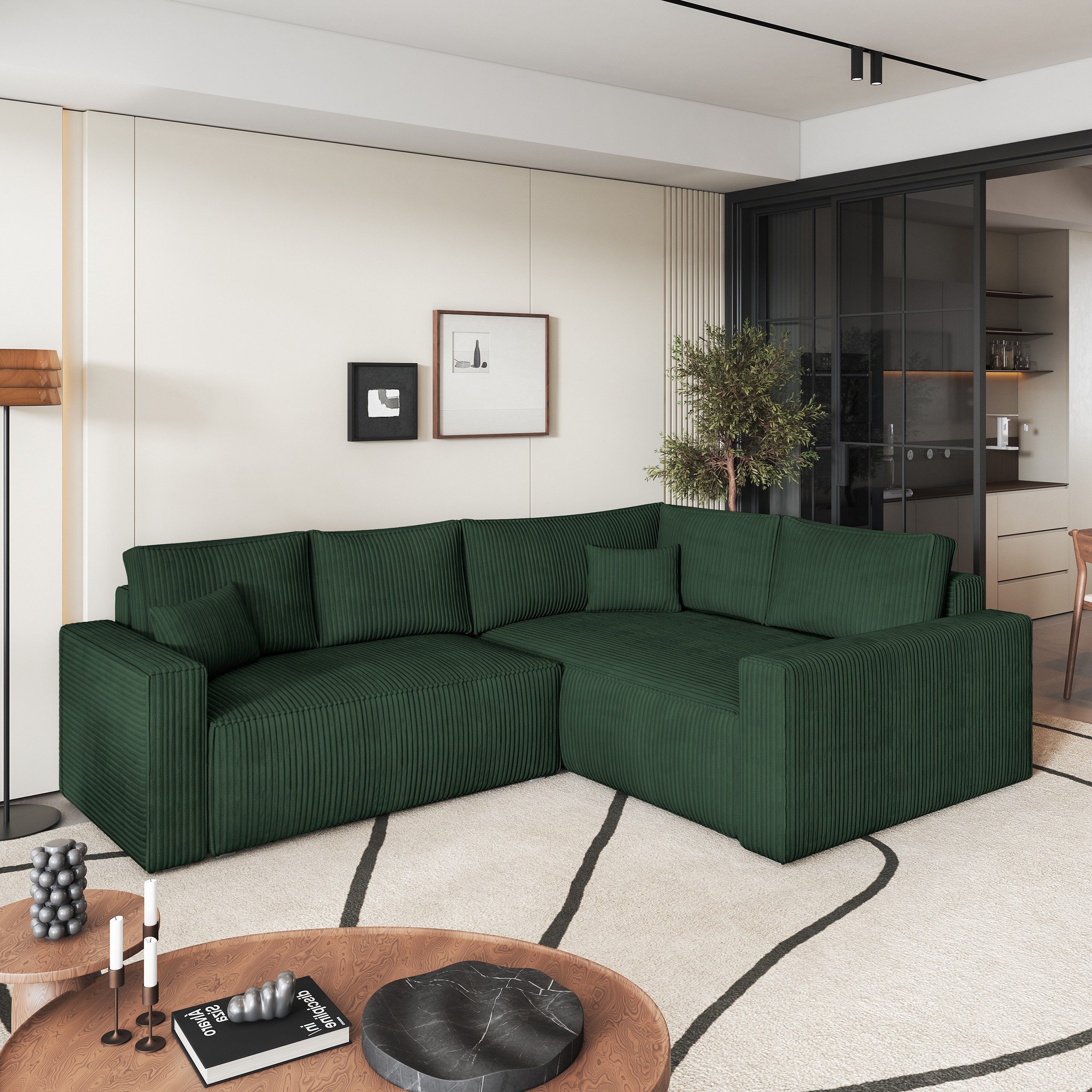 Masseno Ecksofa ERONIS mit Schlaffunktion L-Form, günstig online kaufen