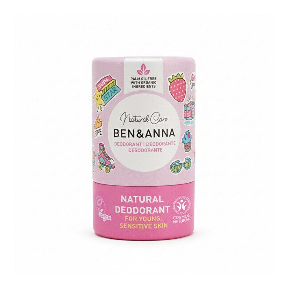 Ben & Anna Deo-Stift Natürliches Deo für Kinder Kids Natural Deodorant 25 g