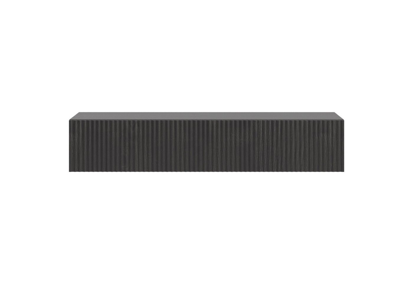 Selsey Konsolentisch NOLIE, hängend mit Schublade und geriffelter Front, 90 cm