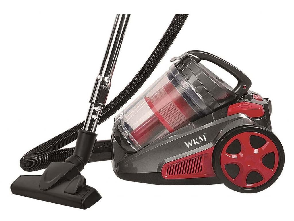 WKM Bodenstaubsauger WKM PSC-2300W.17 Zyklon rot, beutellos