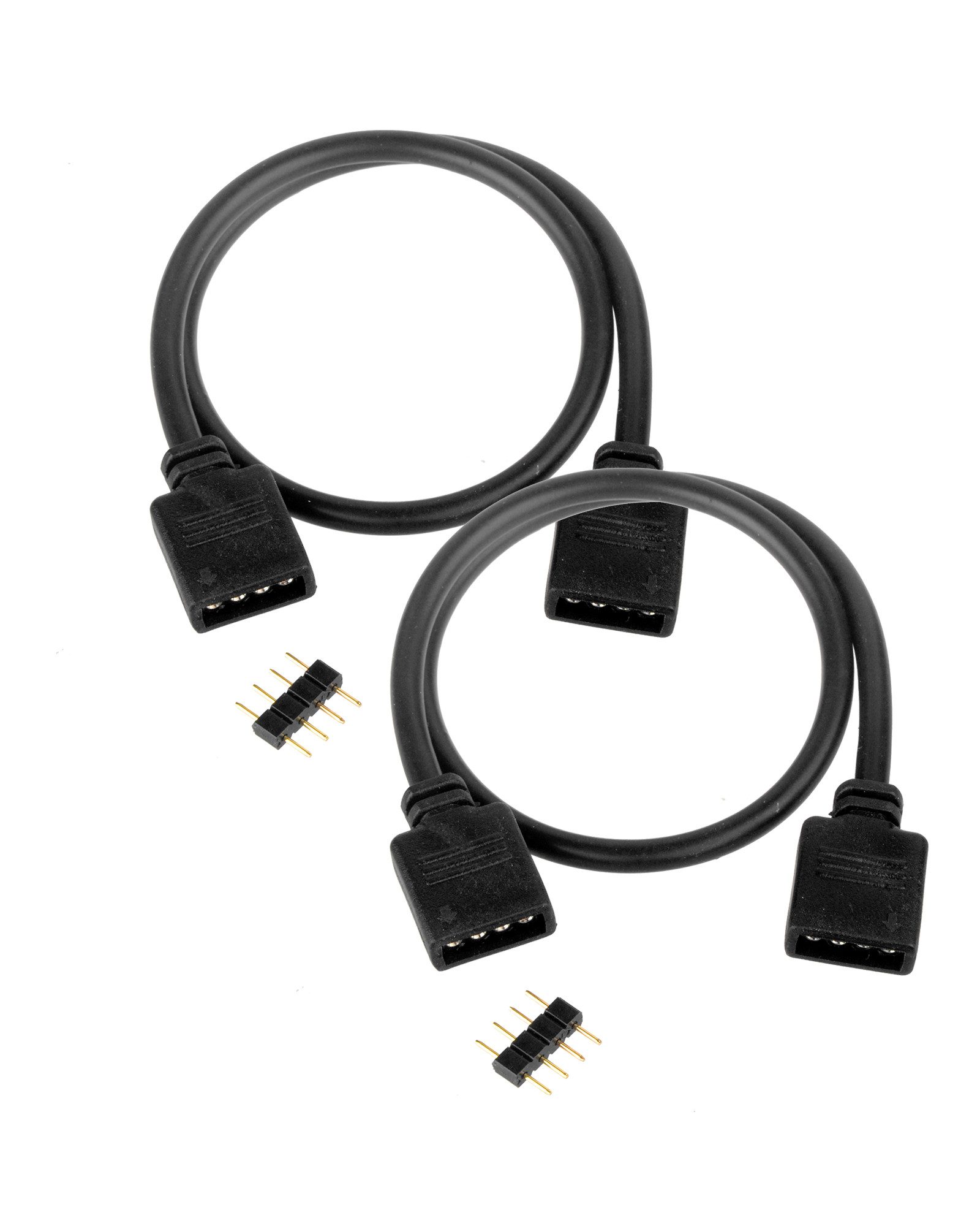 euroharry LED Stripe 2pk Schwarz Verlängerung günstig online kaufen