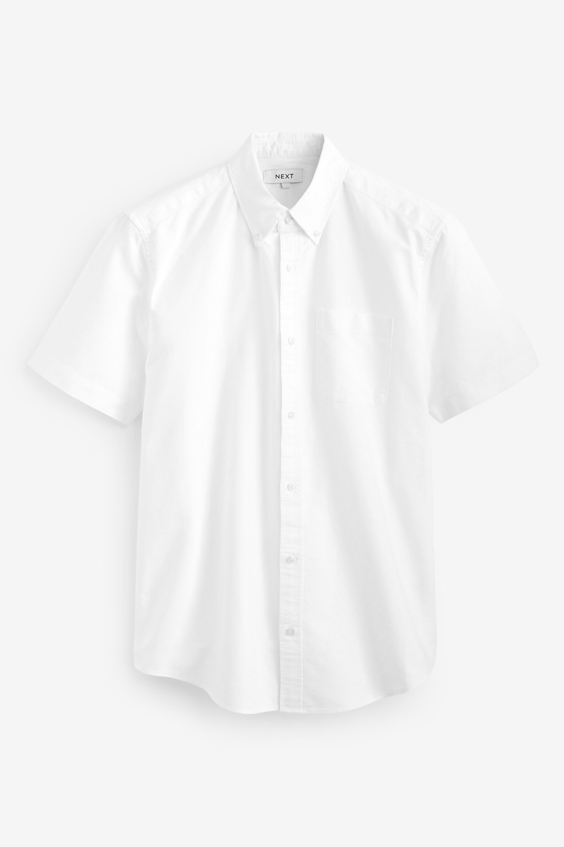Next Kurzarmhemd Kurzärmelige Oxford-Hemden (1-tlg) günstig online kaufen