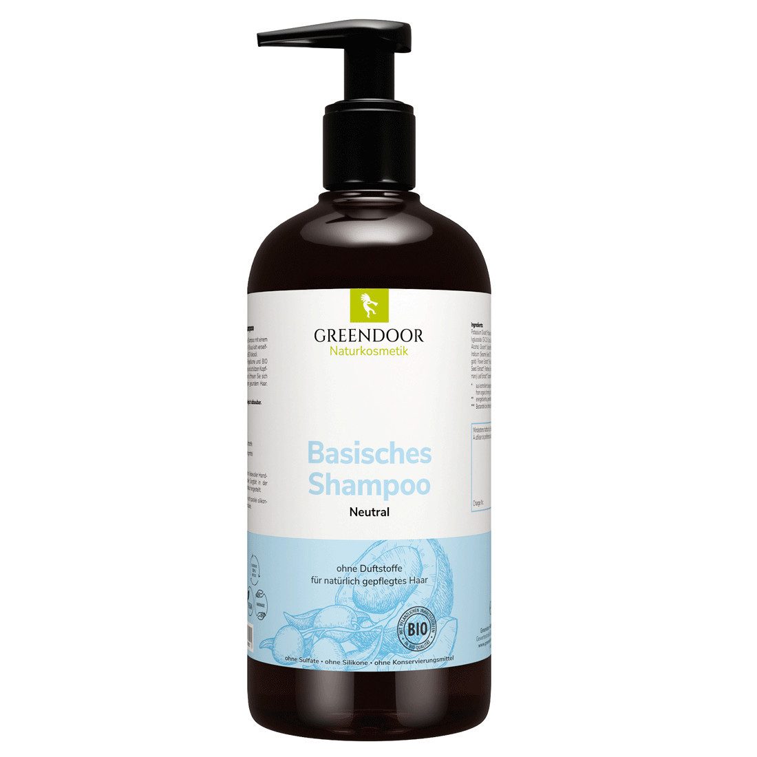 GREENDOOR Duschgel Basisches Shampoo Neutral