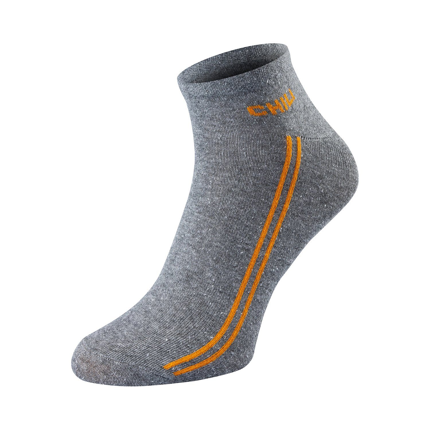 Paar, Freizeit, Strümpfe und Sneaker Socken, Damen Herren, Sport Baumwolle Chili 4 Lifestyle