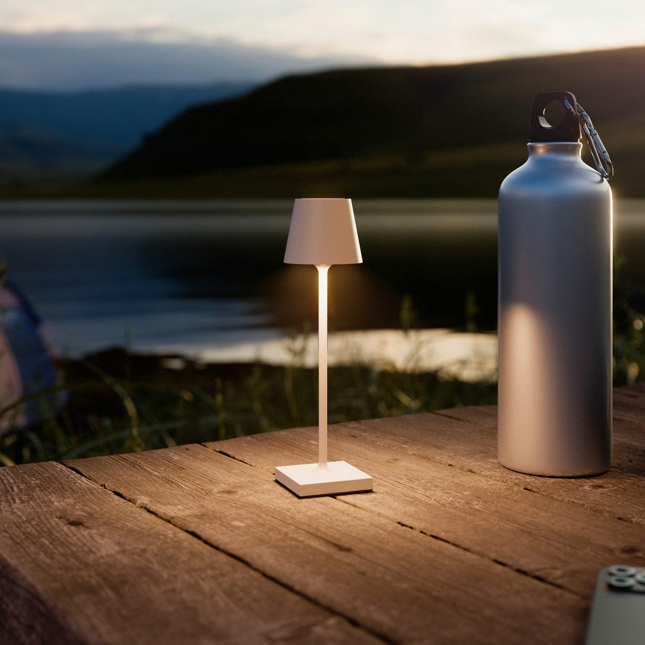 SIGOR LED Tischleuchte Sigor Akku-Tischleuchte NUINDIE USB-C