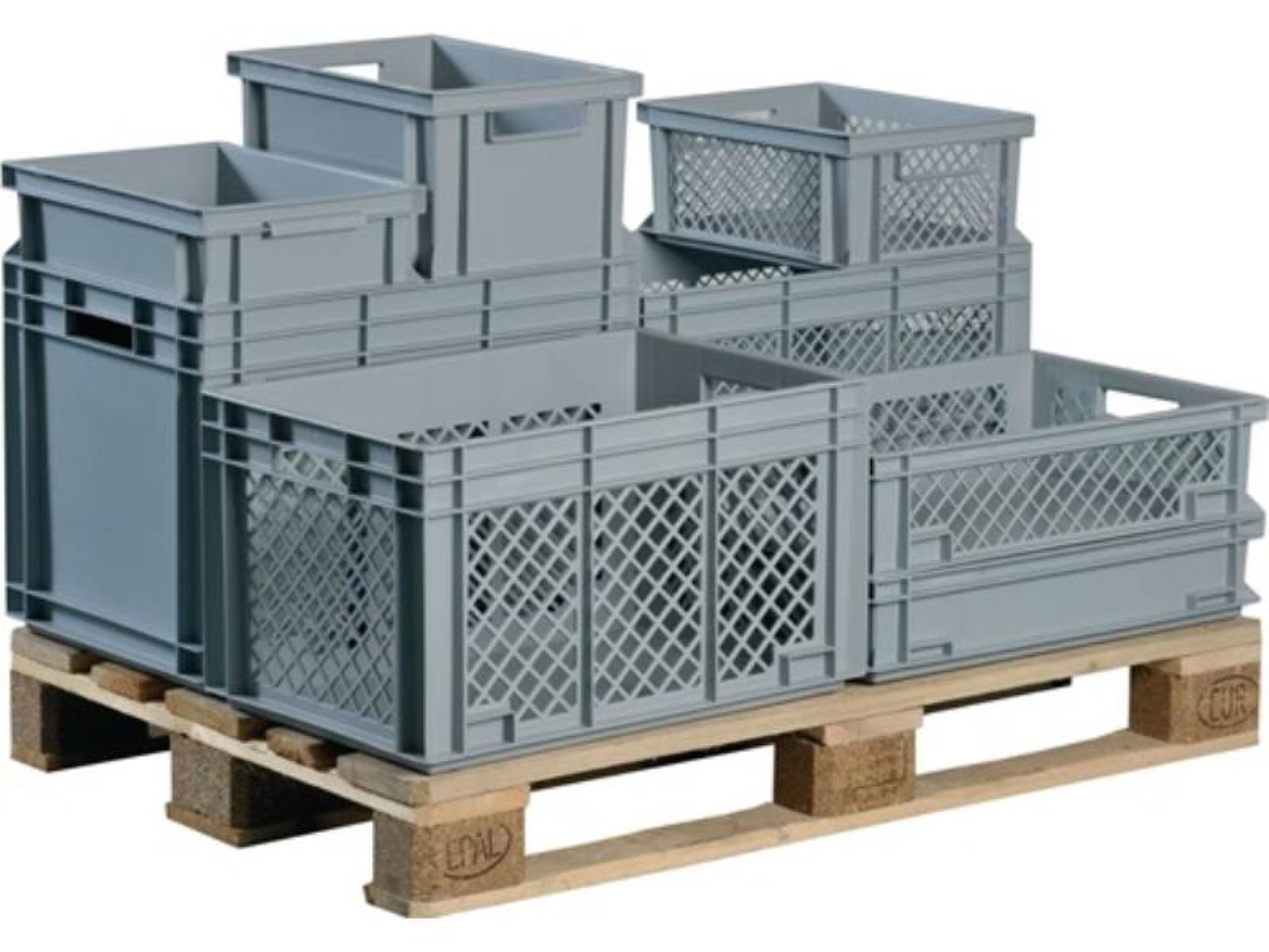 Lockweiler Reisebehälter LOCKWEILER NB20V2-139120220118 Transportstapelbehälter L400xB300xH22