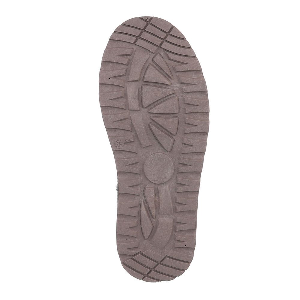 Ital-Design Kinder Snowboots Freizeit Stiefelette (87124578) Flach Stiefeletten in Bronze