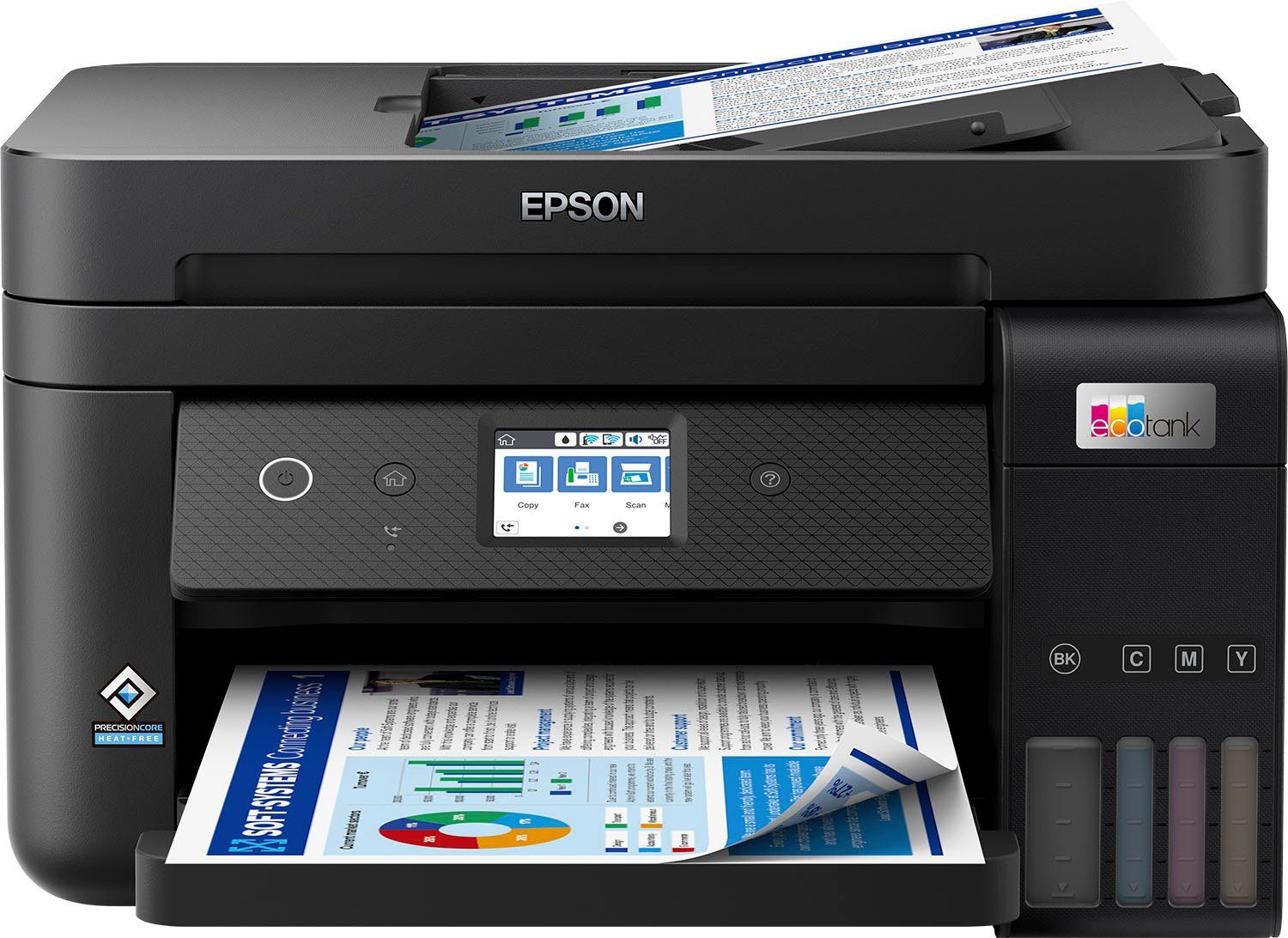Epson EcoTank ET-4850 (Ethernet), Wi-Fi (LAN (Wi-Fi), Multifunktionsdrucker, WLAN Direct)