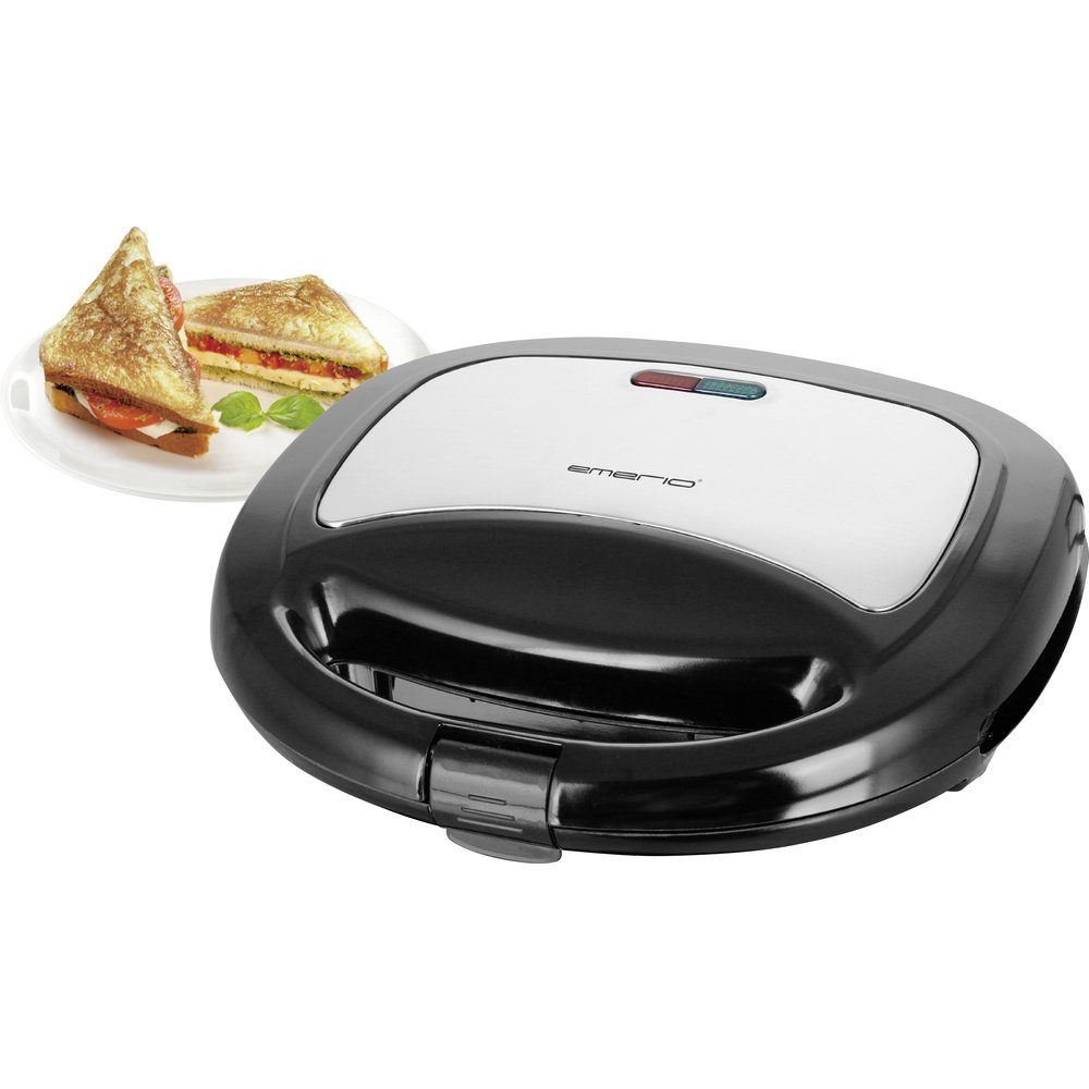 Emerio Sandwichmaker EMERIO ST-120889 Sandwich-Toaster Antihaftbeschichtung, Kontrollleucht, 750.00 W