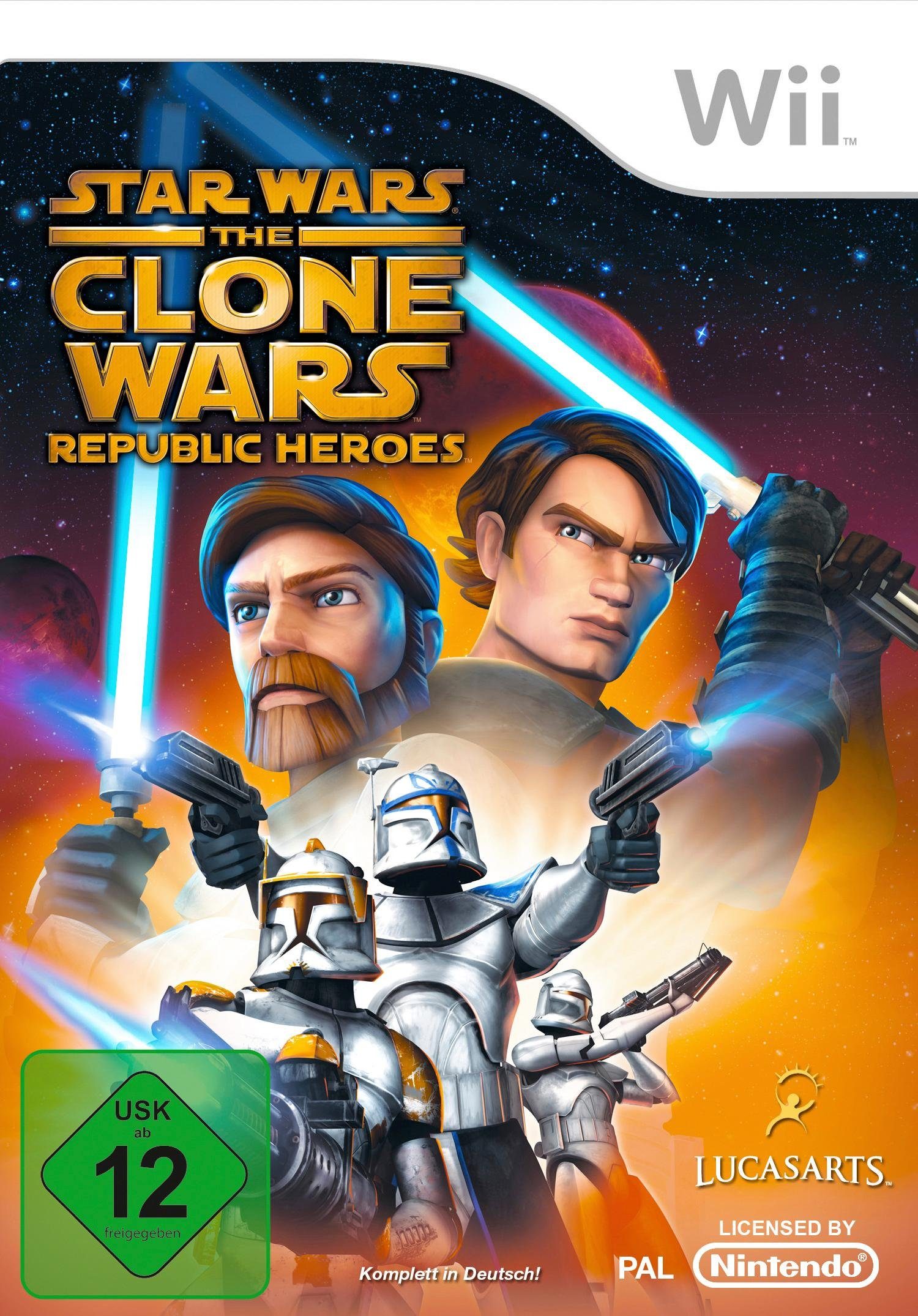 Star Wars: The Clone Wars - Republic Heroes Nintendo Wii, Software Pyramide