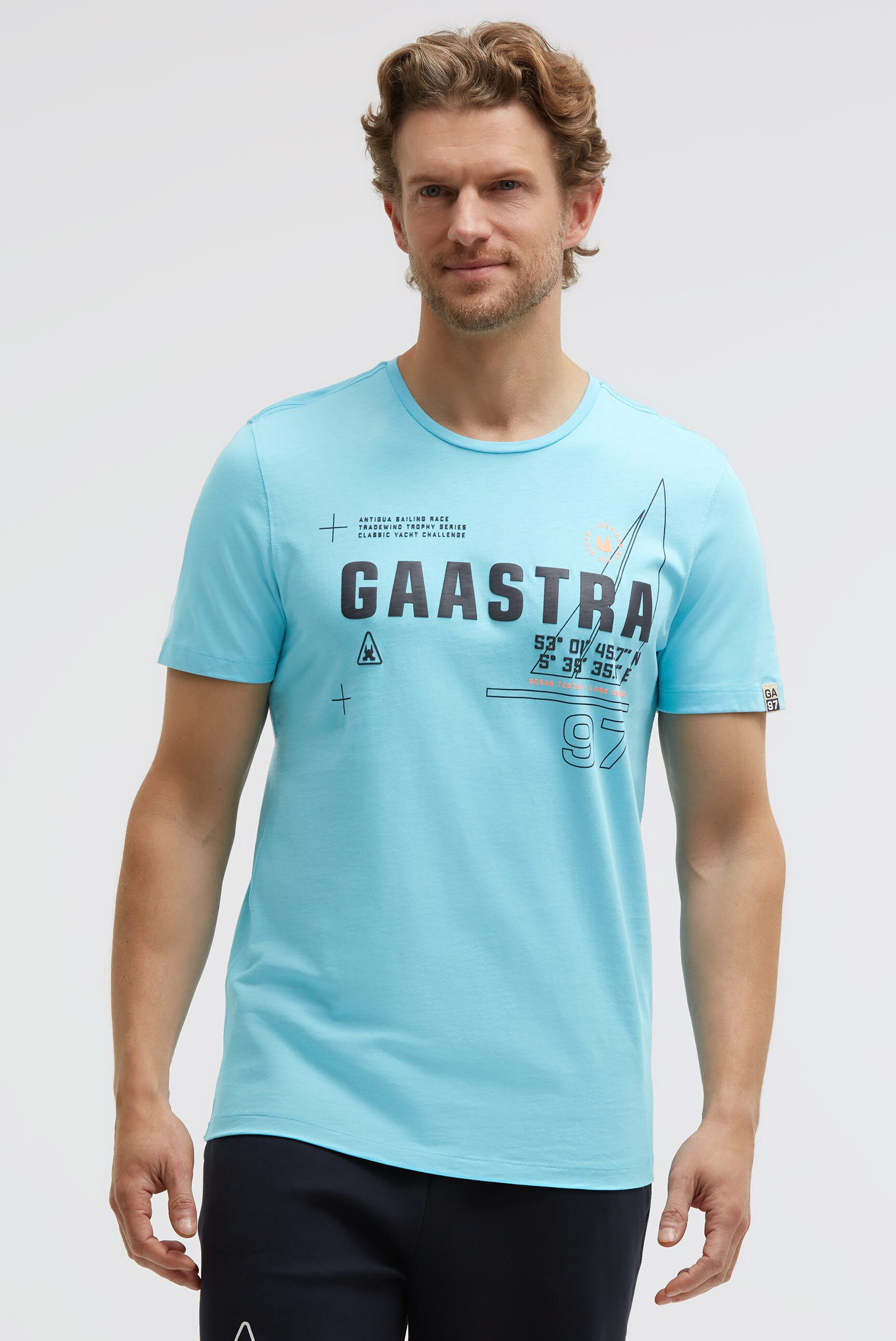 Gaastra Rundhalsshirt aus Baumwolle