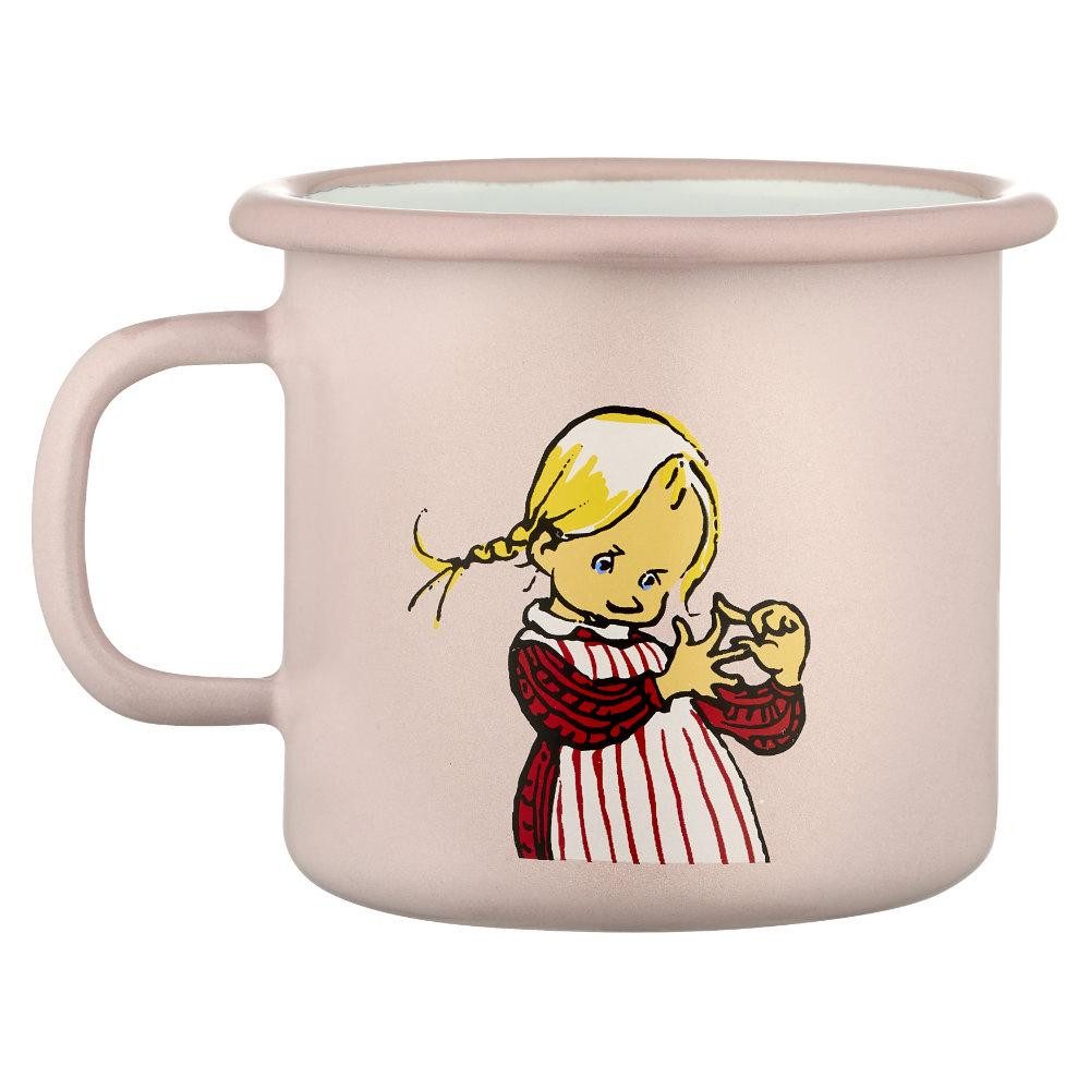 Muurla Kindergeschirr-Set Tasse Michel aus Lönneberga Ida Rosa (250 ml) – Bild 2 von 4