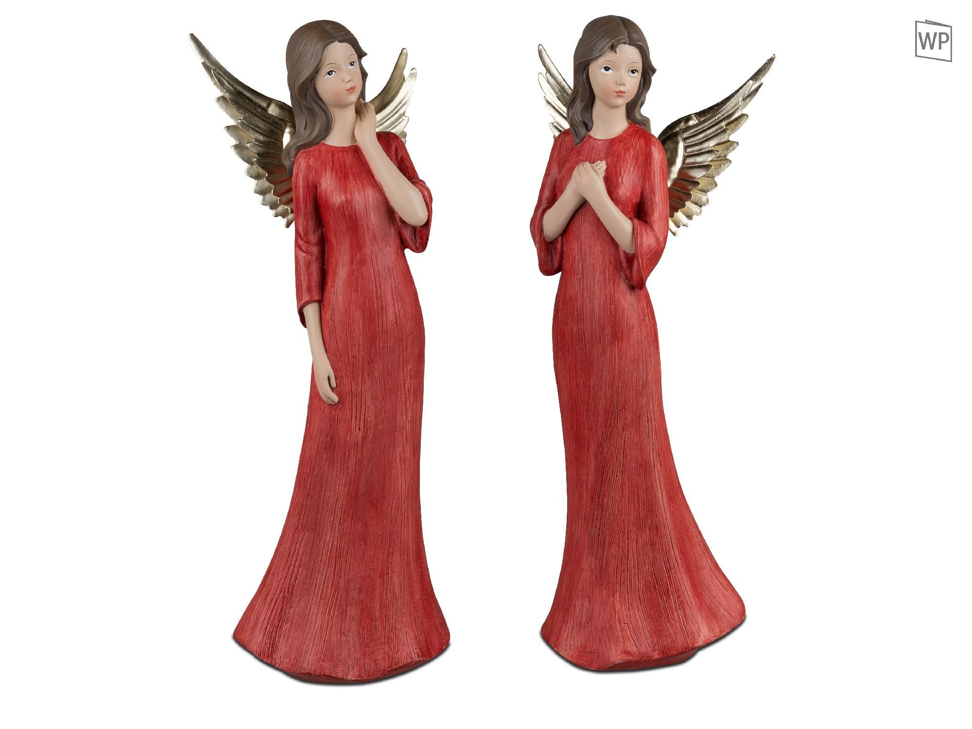 formano Dekofigur Klassik, Farbe: Rot, Motiv: Engel
