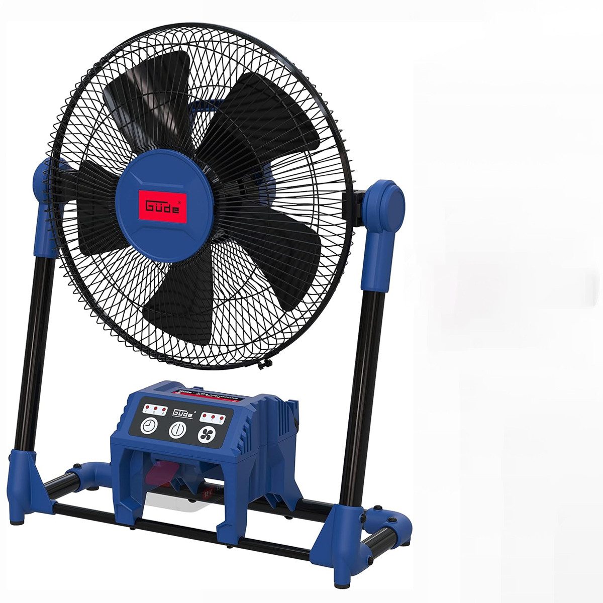 Güde Akku-Standventilator Güde Netz + Akku Ventilator V 18-0 (18 V + 230 V) ohne Akku