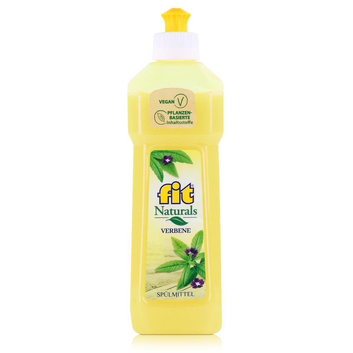 FIT fit Spülmittel Naturals Verbene 500ml - Pflanzenbasierte Inhaltsstoff Geschirrspülmittel