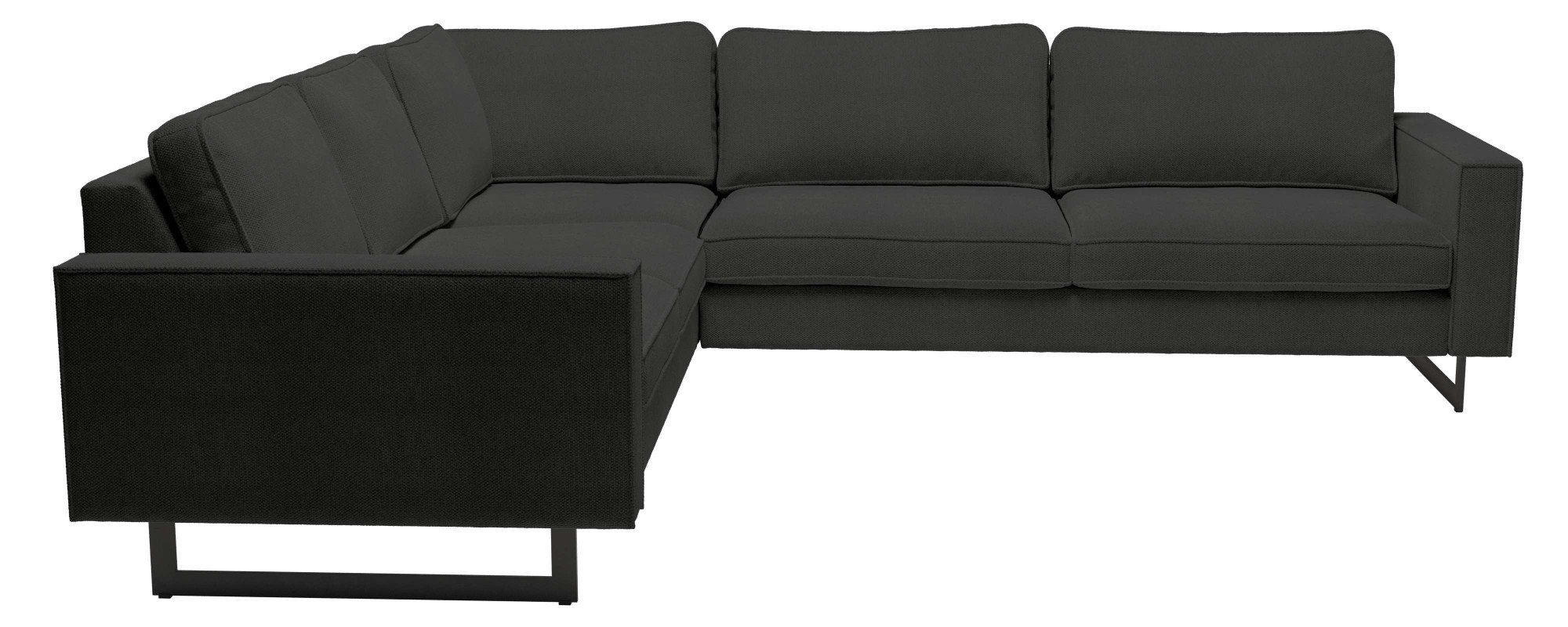 Home affaire Ecksofa Pinto, XXL, 250/290 cm, langer Schenkel, Ottomane, Cor günstig online kaufen