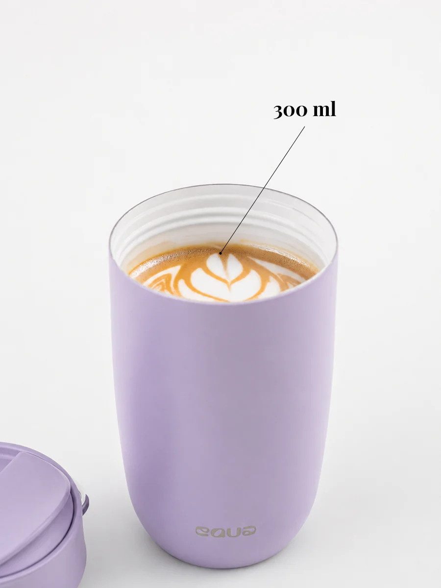 equa Thermobecher Thermobecher Isolierbecher Kaffeebecher 300ml Edelstahl EQUA Cup, Material: Edelstahl