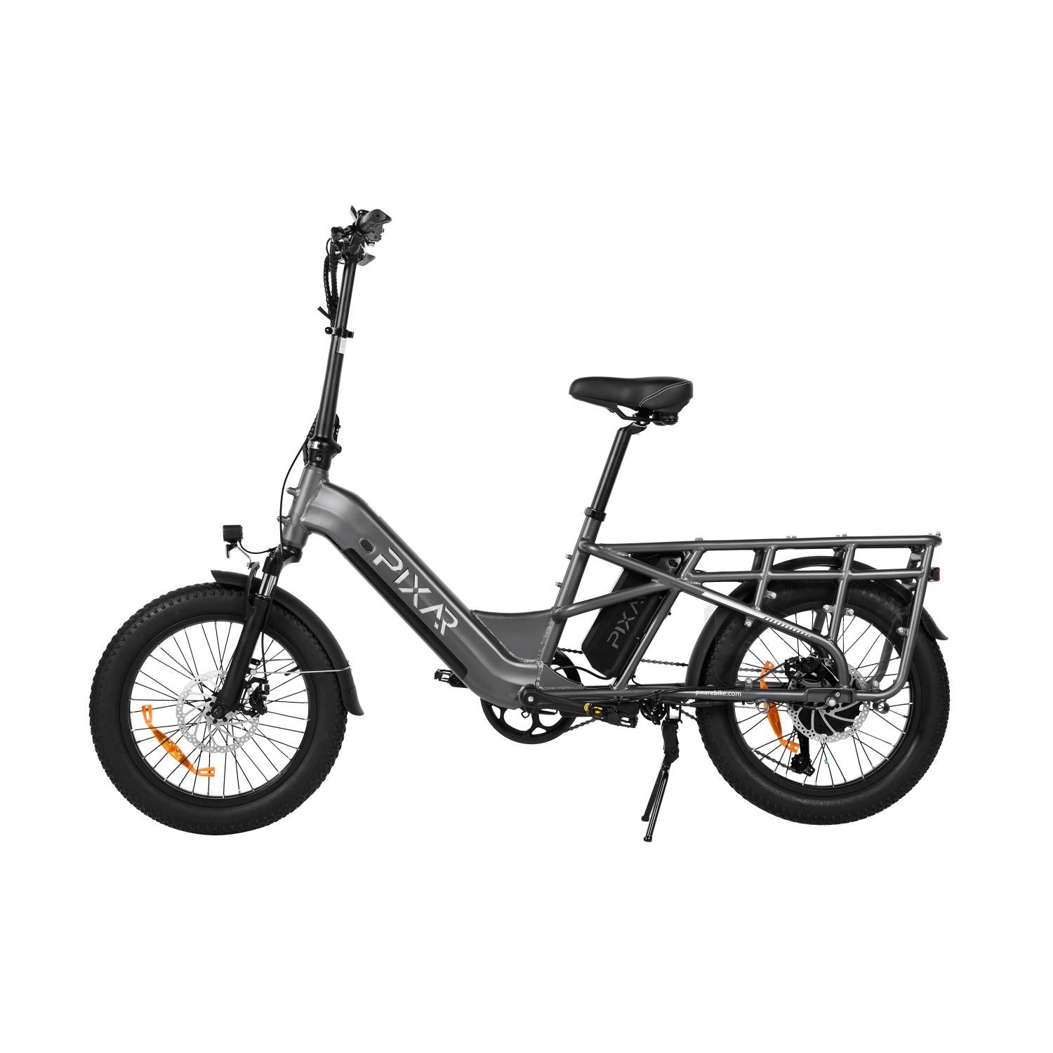 PIXAR E-Bike PLUS7 500W 48V 20.4Ah Elektrofahrrad, 20 Zoll mit Scheibenbremsen, 5 Gang, 979,20 Wh