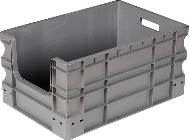 voelkner selection Werkzeugbox “VISO SPK 4628 AV Sichtlagerkasten (B x H x T) 400 x 280 x 600 mm Grau 1 St.”