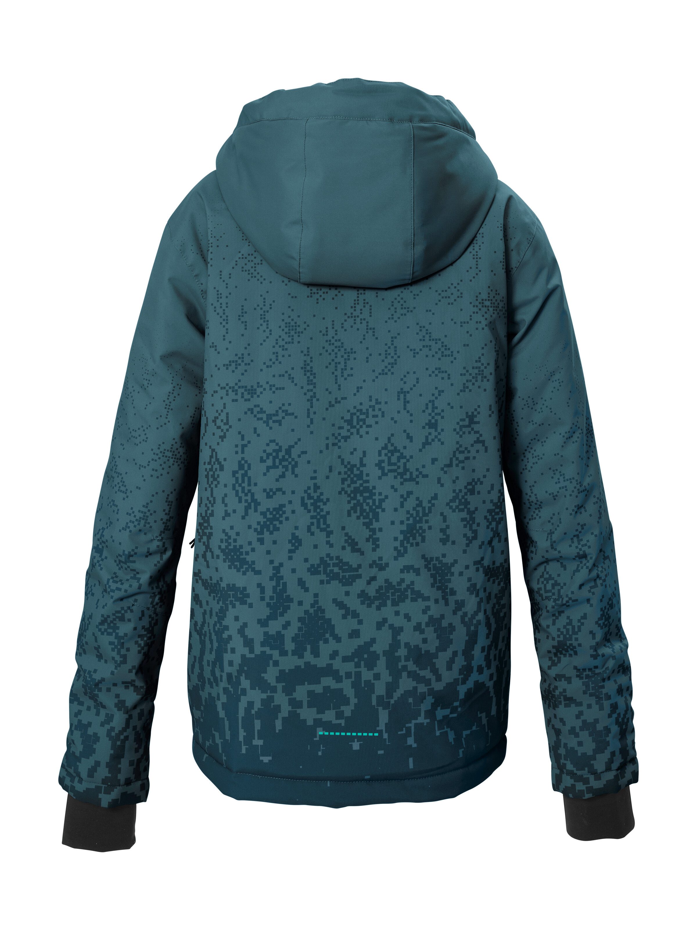 Killtec Skijacke KSW 204 BYS SKI JCKT Wind- und wasserdichte Ski-Jacke mit All-over-Print und Kapuze – Bild 2 von 5