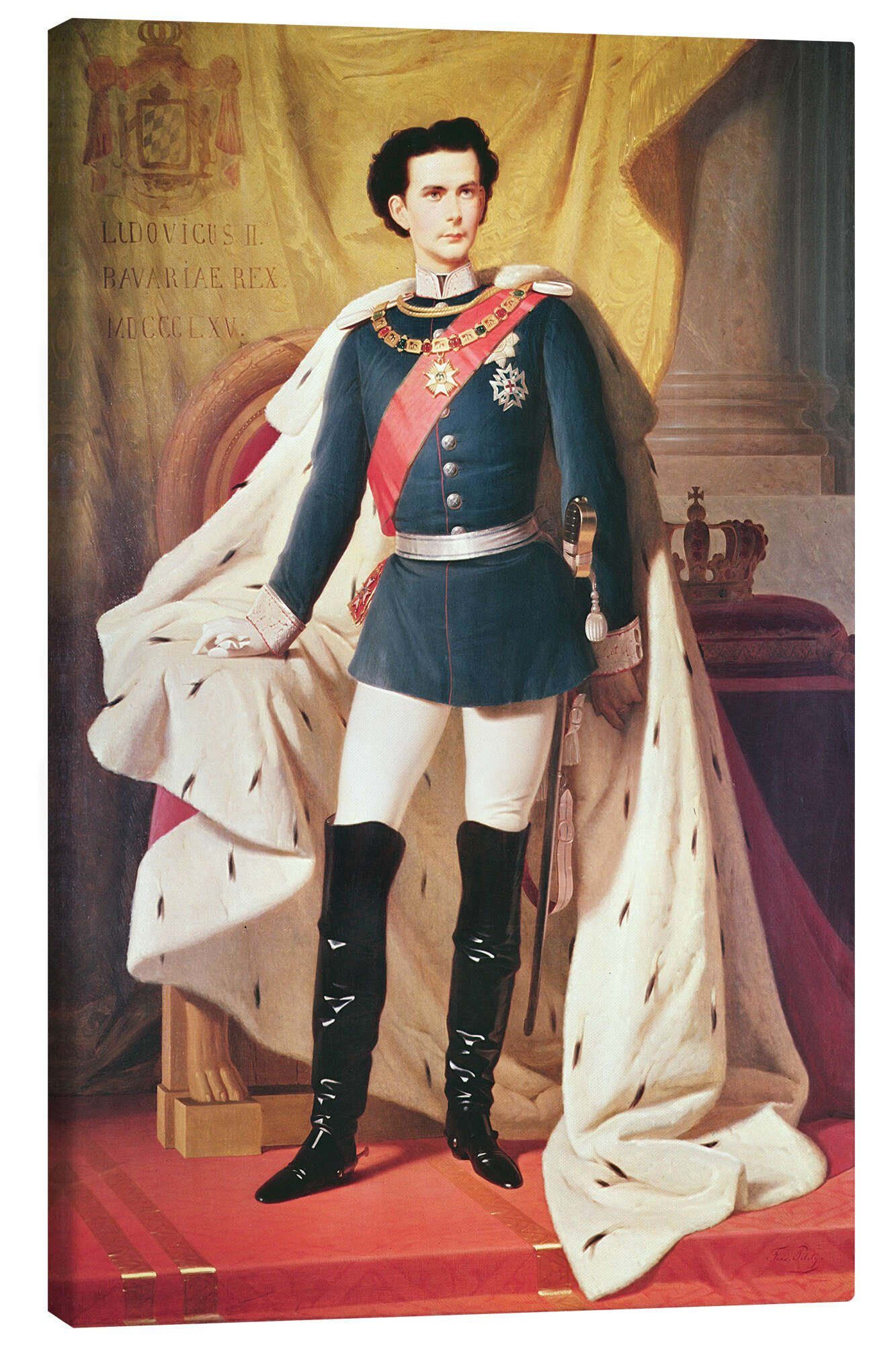 Leinwandbild Ferdinand von Piloty