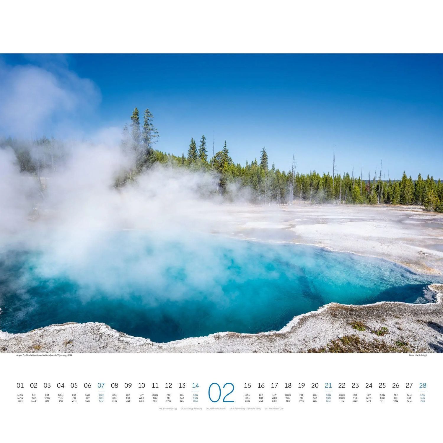 Ackermann Wandkalender Wasser Kalender 2027