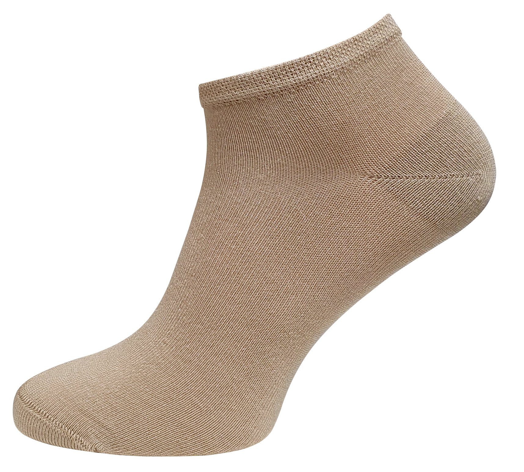 Vincent Creation® Sneakersocken (6-Paar) weich und atmungsaktiv durch Viskose – Bild 3 von 3