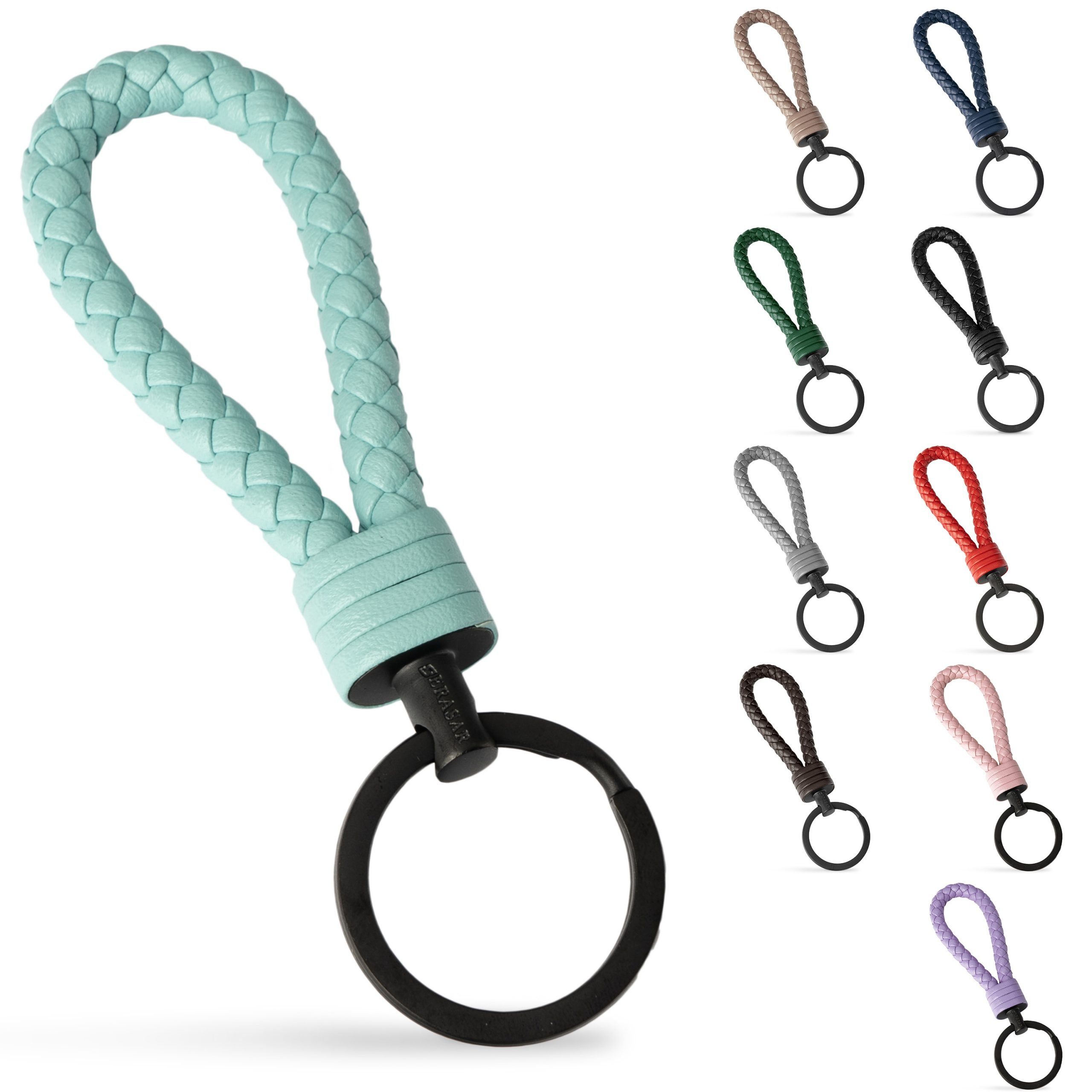 SERASAR Schlüsselanhänger Leder Schlüsselanhänger "Strong" (1-tlg), günstig online kaufen