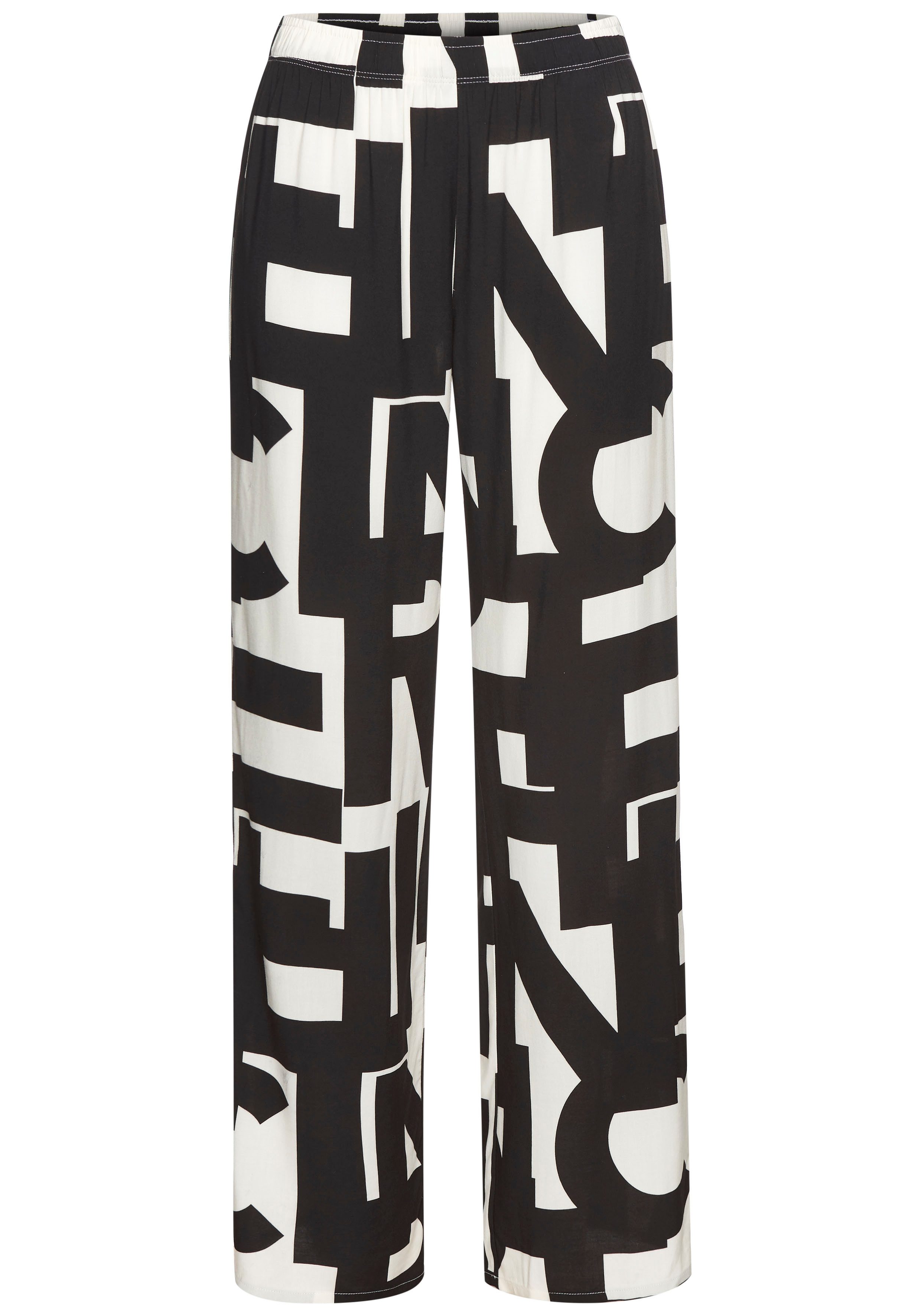 French Connection Pyjamahose Gewebte Hemdenqualität aus Viskose günstig online kaufen