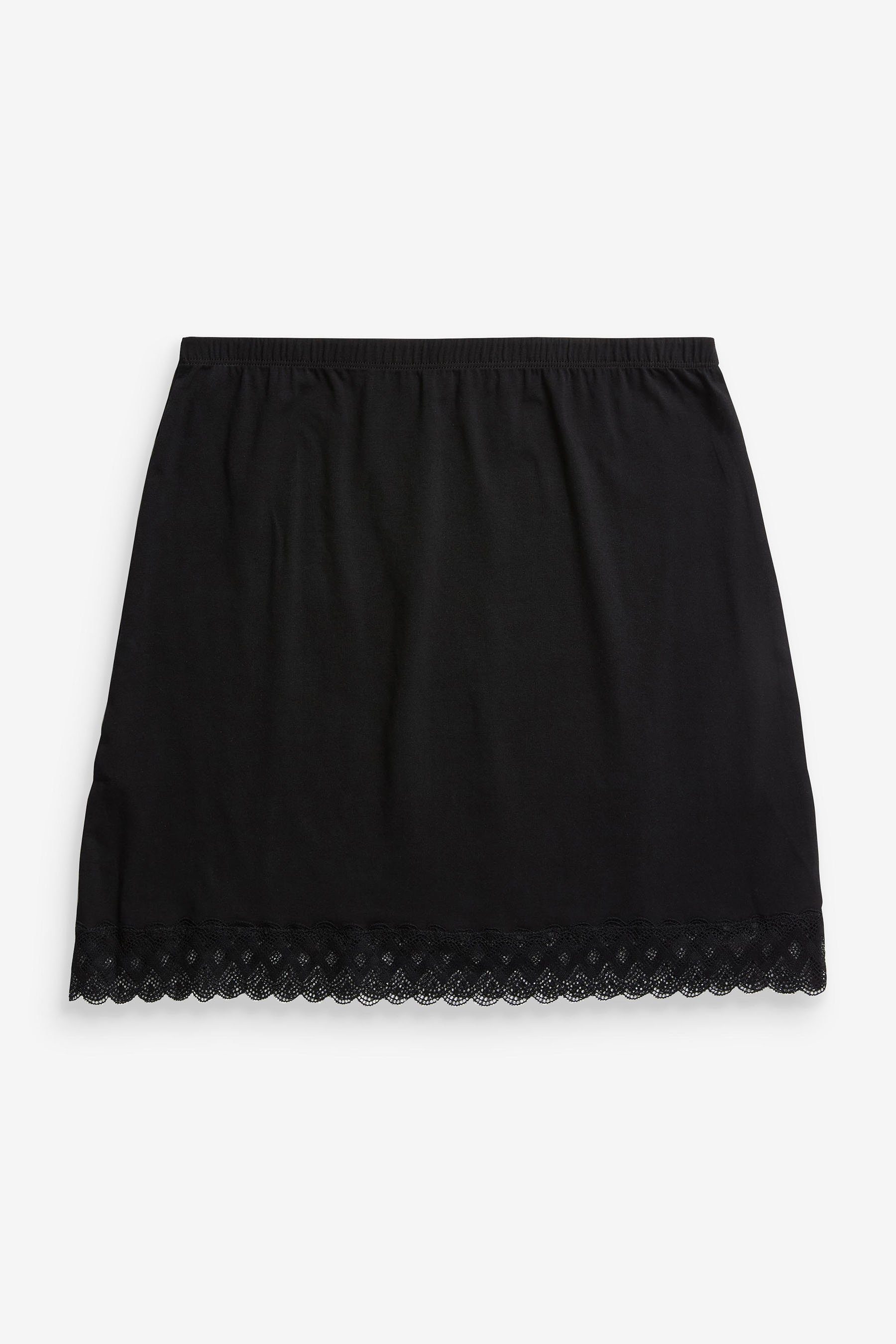 Next Unterrock Kurzer Unterrock aus Baumwolle, 2er-Pack (2-tlg)