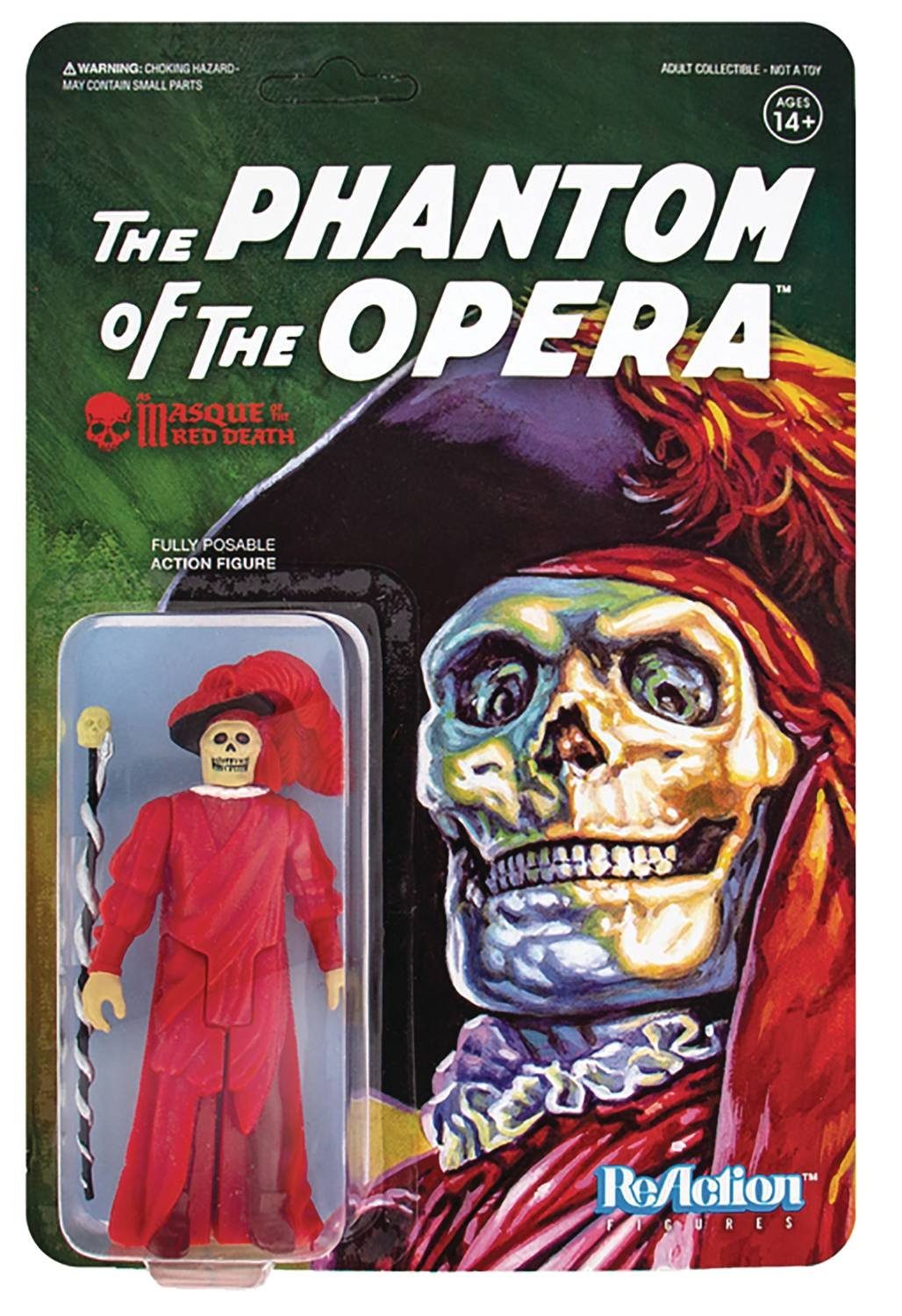 Actionfigur UNIVERSAL MONSTERS MASQUE OF THE RED DEATH REACTION ACTIONFIGUR