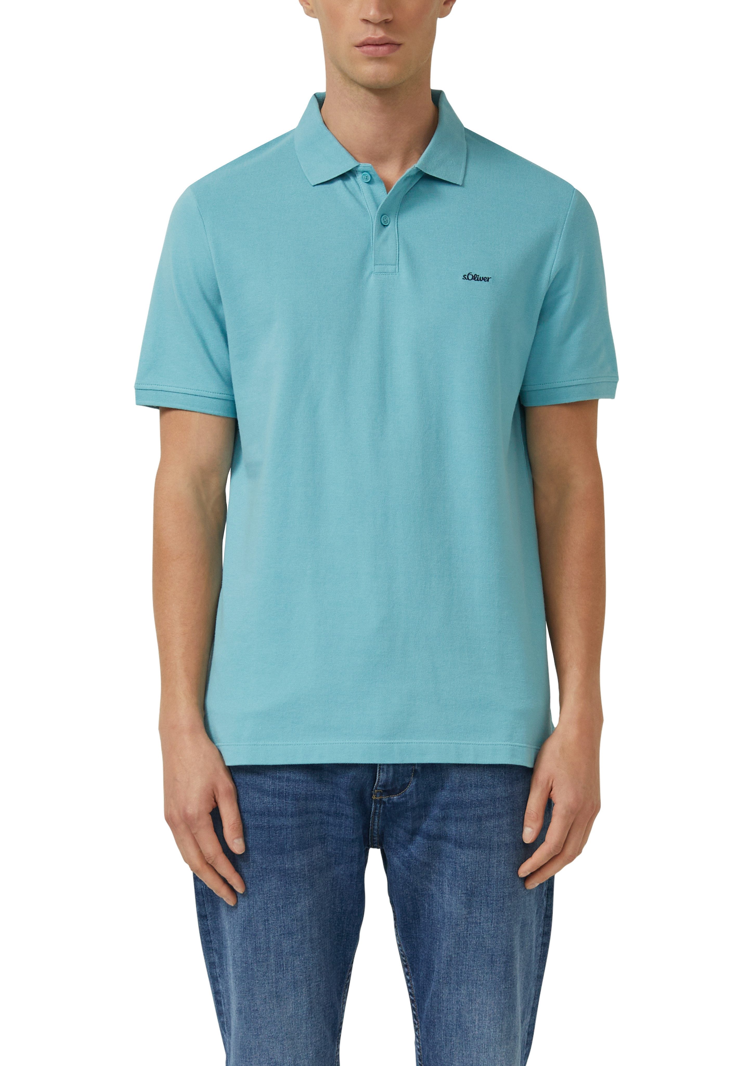 s.Oliver Poloshirt mit Logostickerei günstig online kaufen