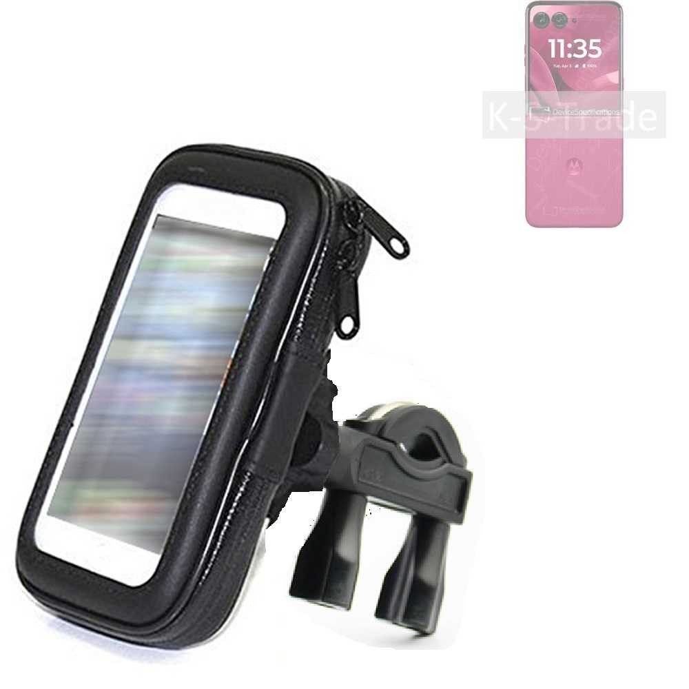 K-S-Trade Smartphone-Halterung für Motorola Razr Ultra 2025, (Fahrrad-Halterung Handy-Halterung Halter Lenkstange)
