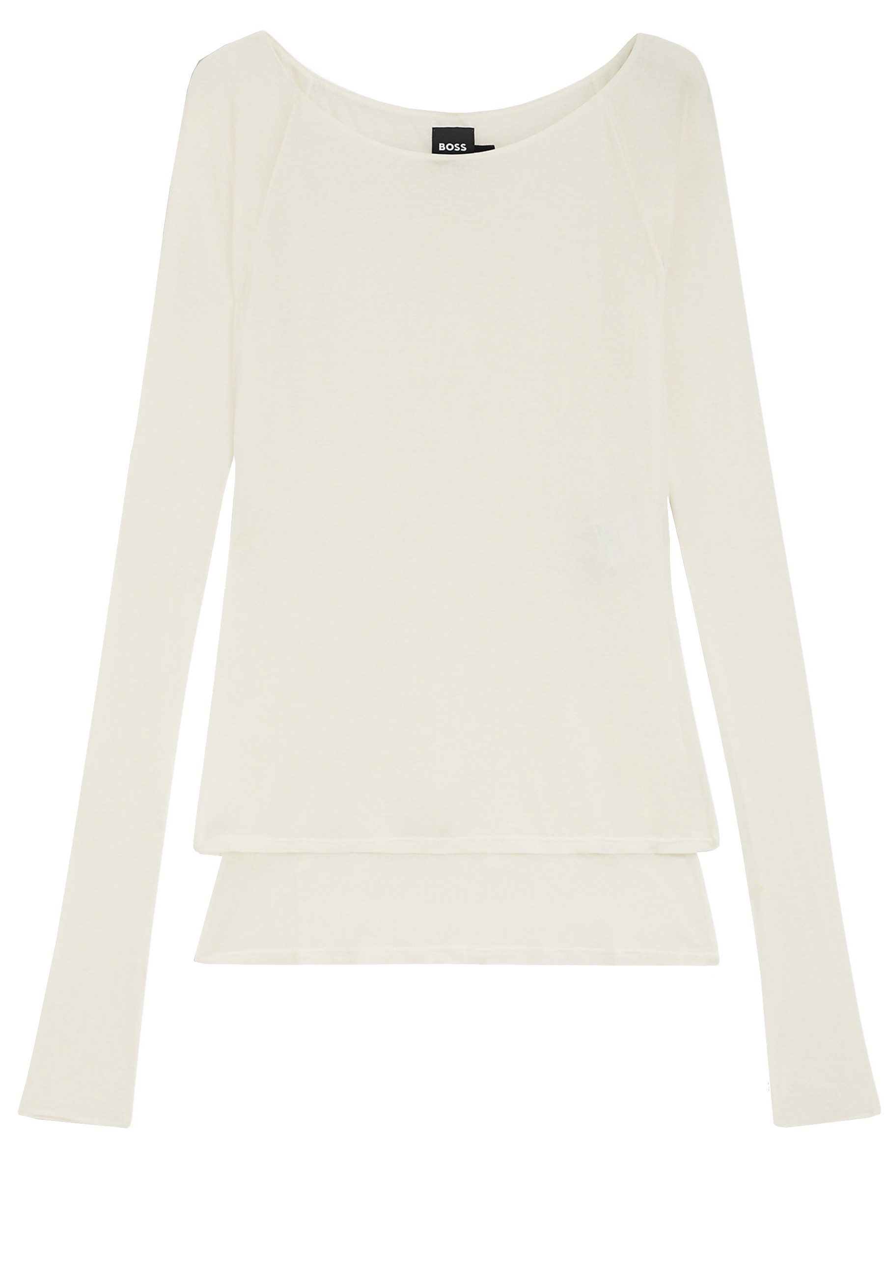 BOSS Langarmshirt Edupla1 (1-tlg., keine Angabe)