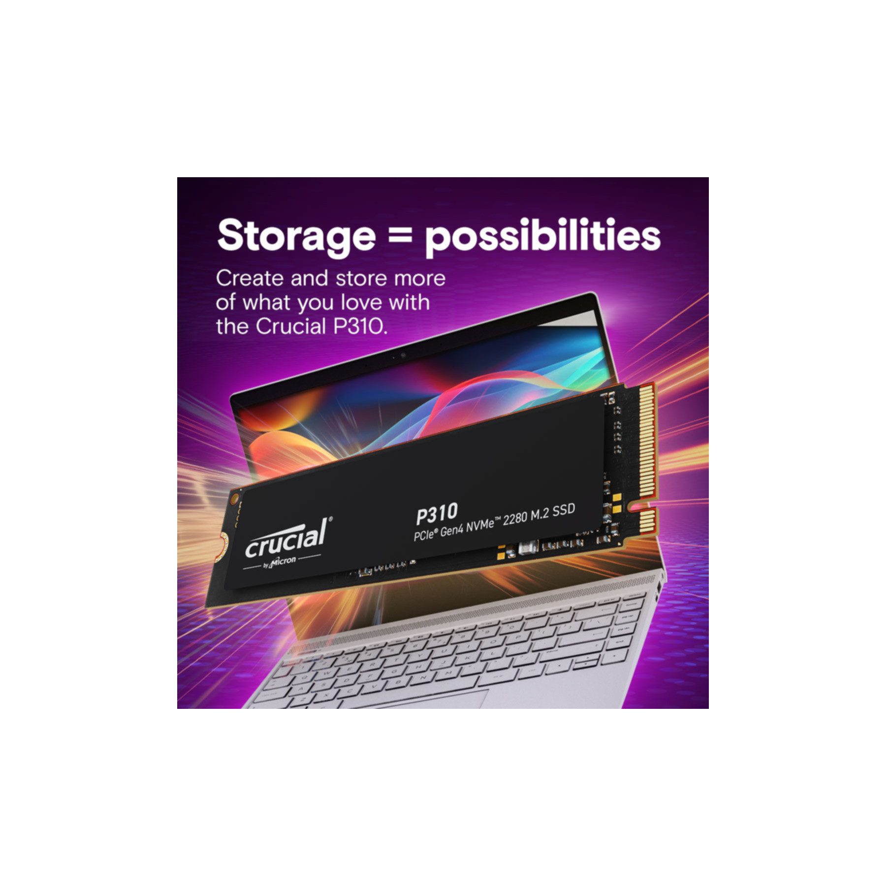 Crucial P310 interne SSD