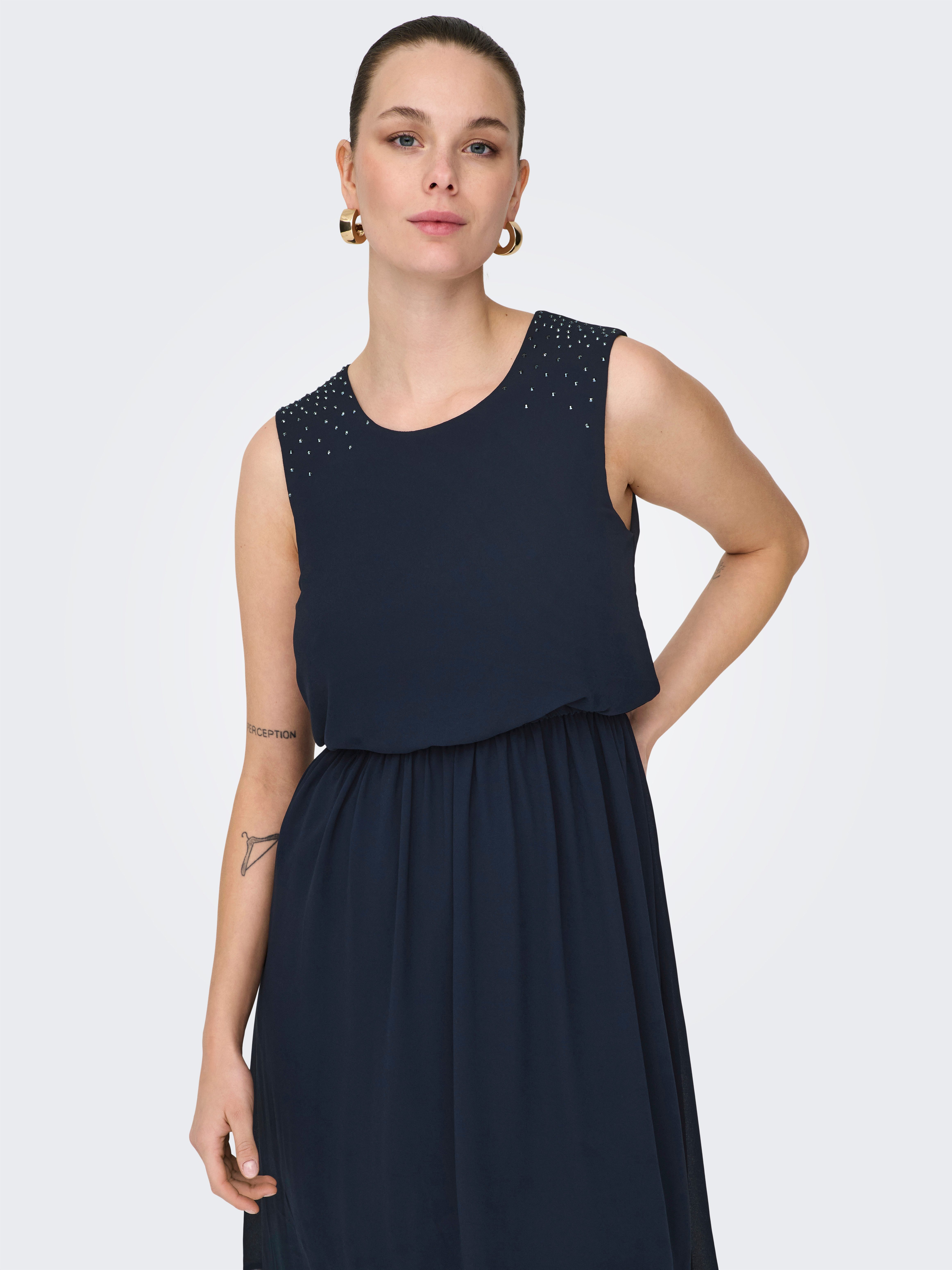 ONLY Minikleid ONLSTINNA LIFE SL DETAIL DRESS WVN Sommerkleid günstig online kaufen