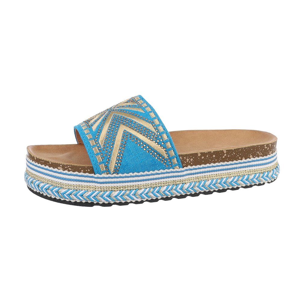 Ital-Design Bequeme Sommersandalen für stilbewusste Frauen Plateausandalett günstig online kaufen