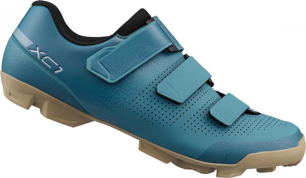 Shimano SHIMANO Fahrradschuhe XC102W Damen MTB SPD Größe 36 Blau Fahrradschuhe Fahrradschuh